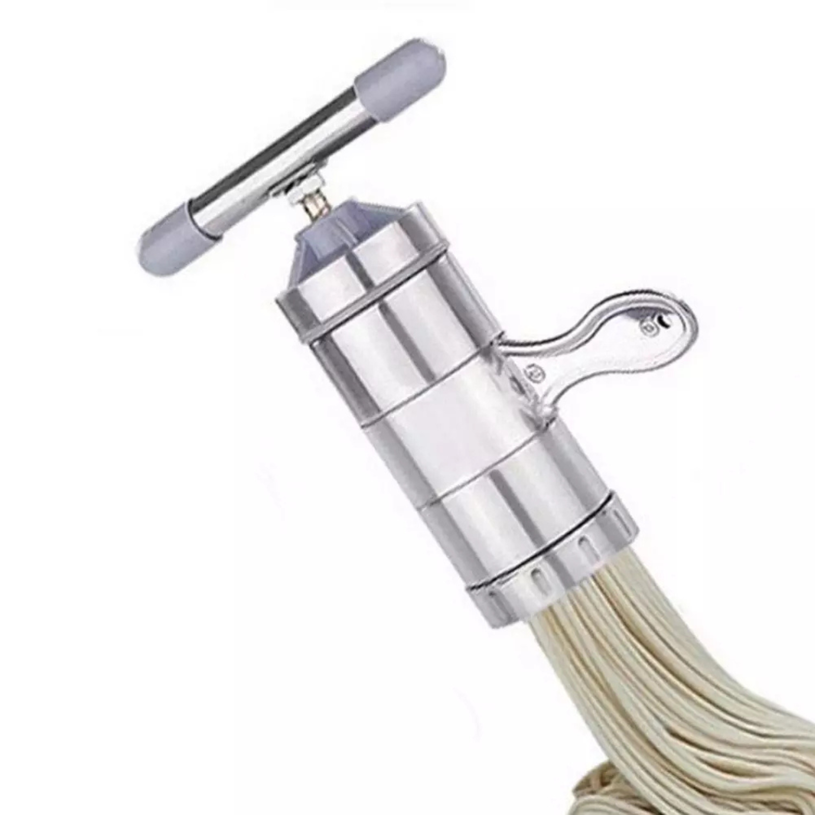Home Portable Manual Press Pasta Maker Easy Hand Crank Noodle Tool
