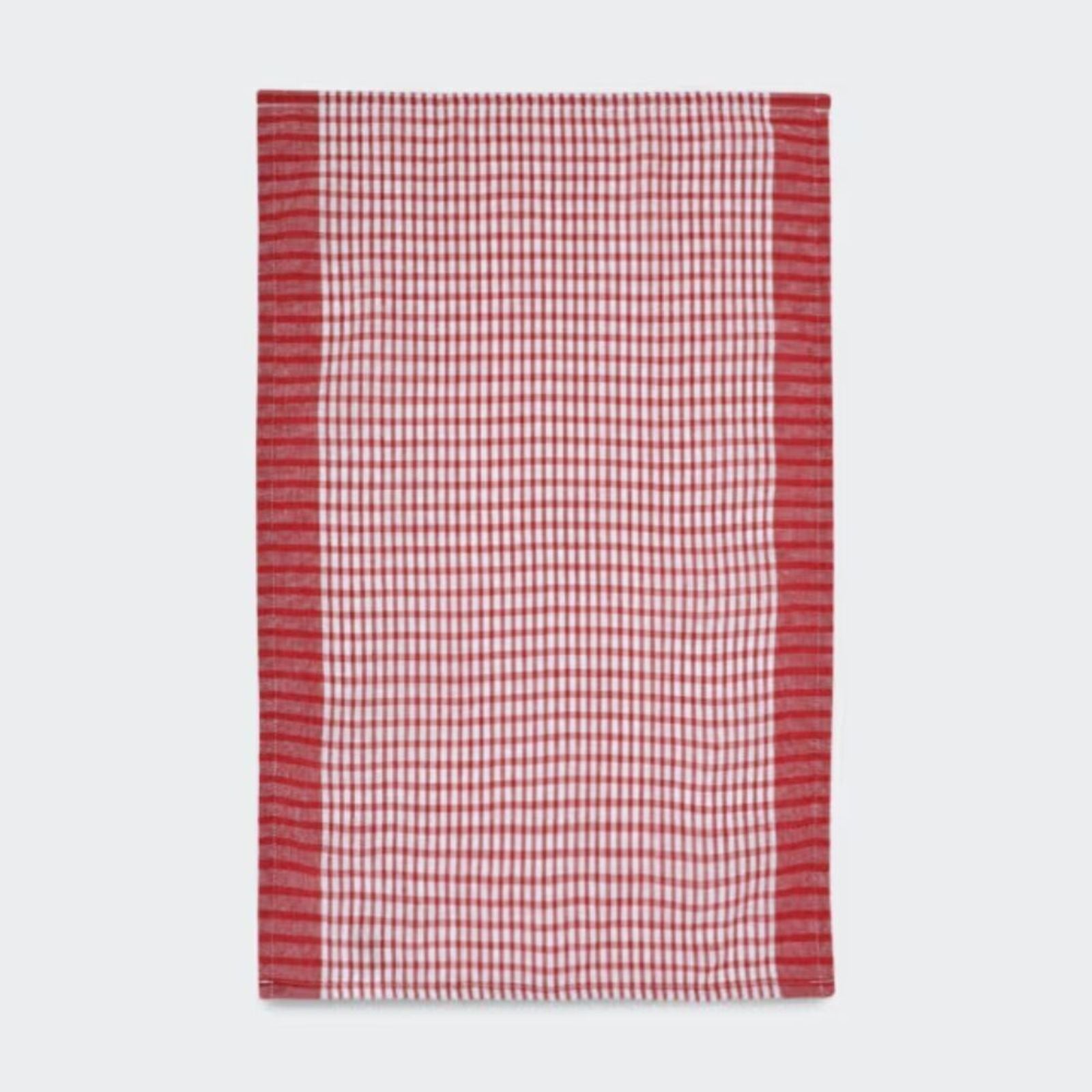 Kitchen Home Dining Cotton Striped Tea Towels 10 Pack Dishes Cloths Linen