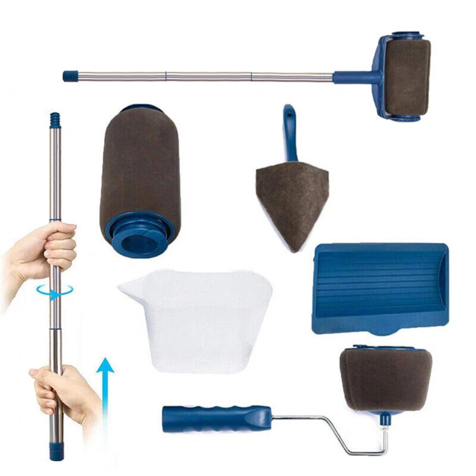 Pro Painting Tool Wall Brush Handle Decorating Paint Roller