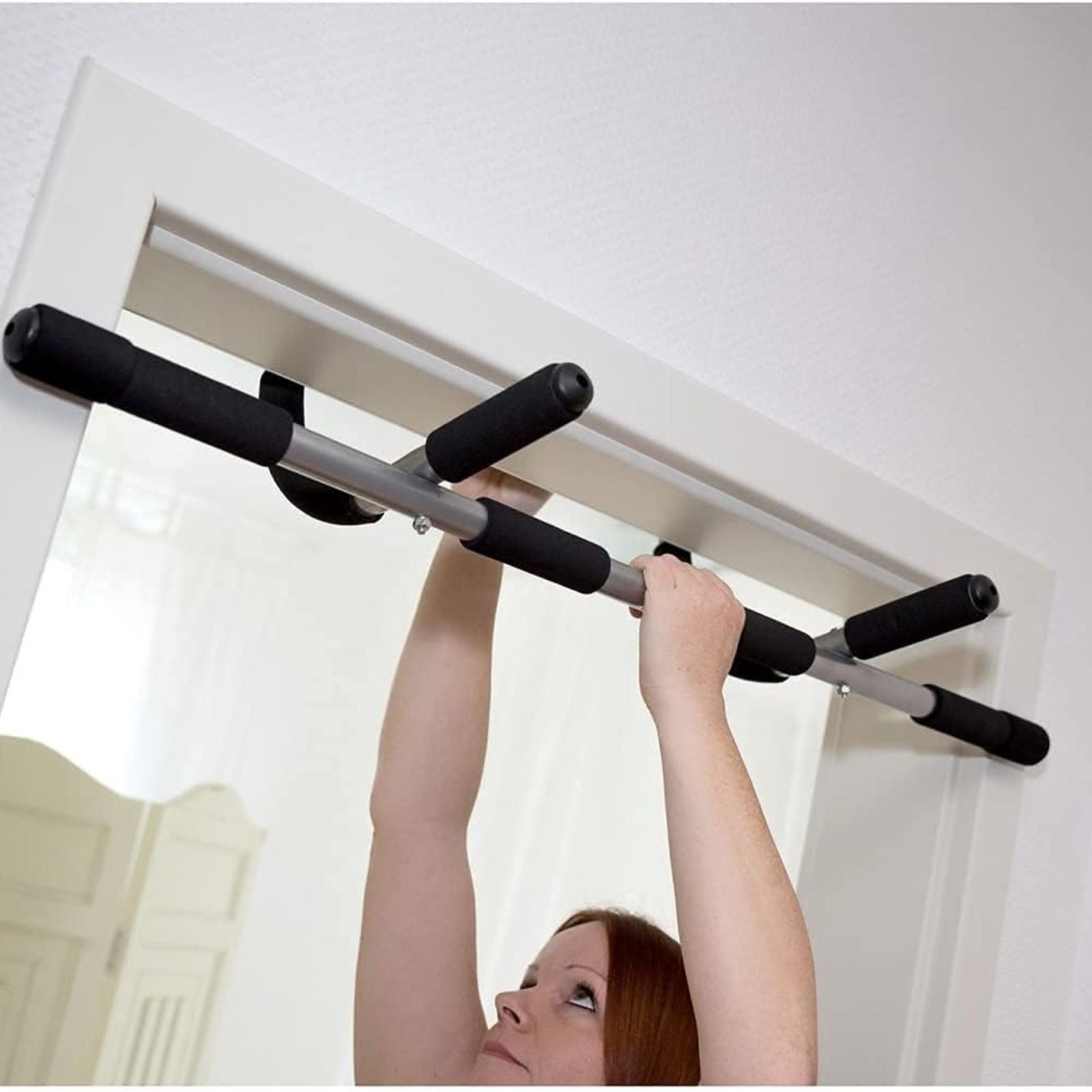 Door Pull Chin Up Iron Bars Portable Upper Body Gym Workout