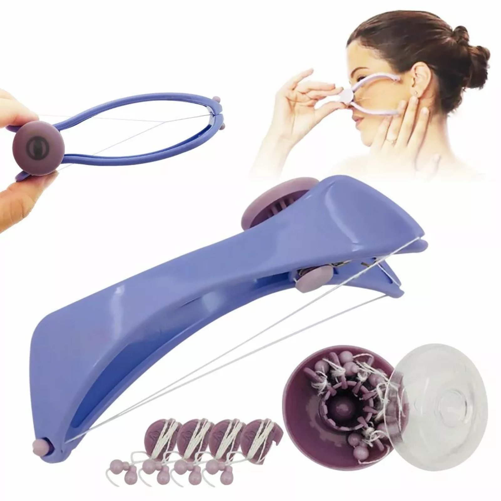 Removal Tool Threading Epilator Systerm Slique Removal Facial Hair Remover