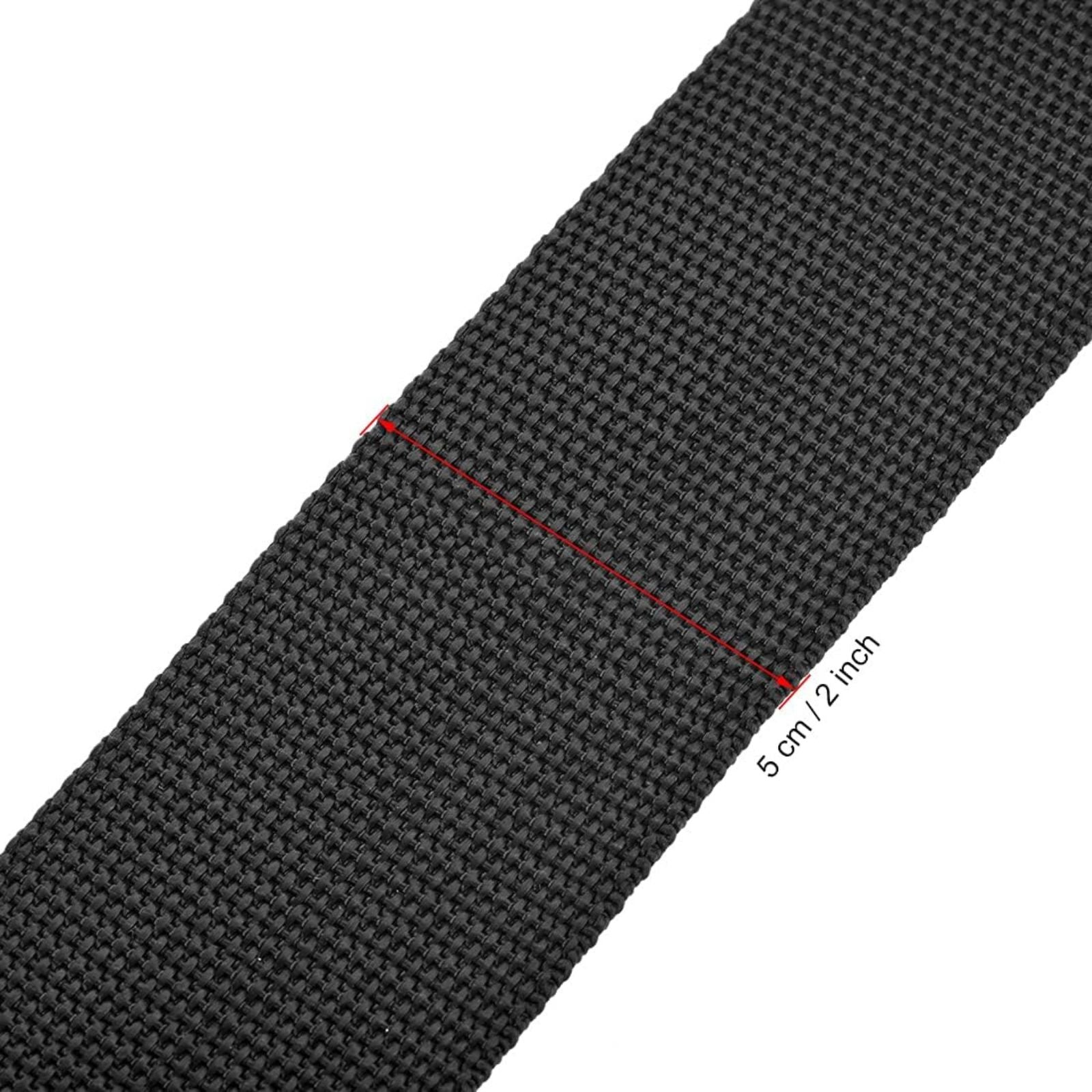 Black Nylon Strap Password Safe Packing Code Lock Secure Travel Luggage Belt