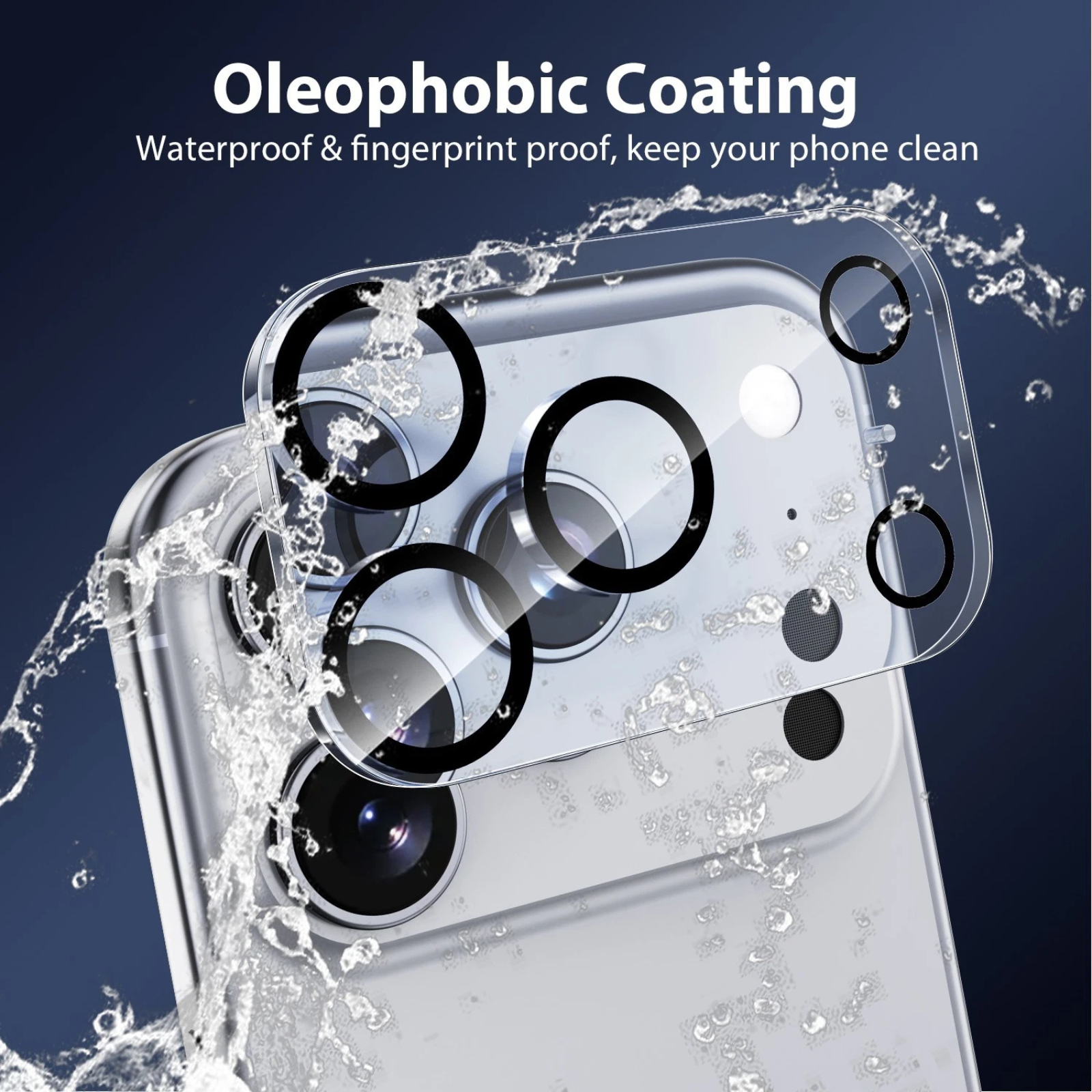 iPhone 17 Pro Tempered Glass Screen Protector Anti-Scratch Film