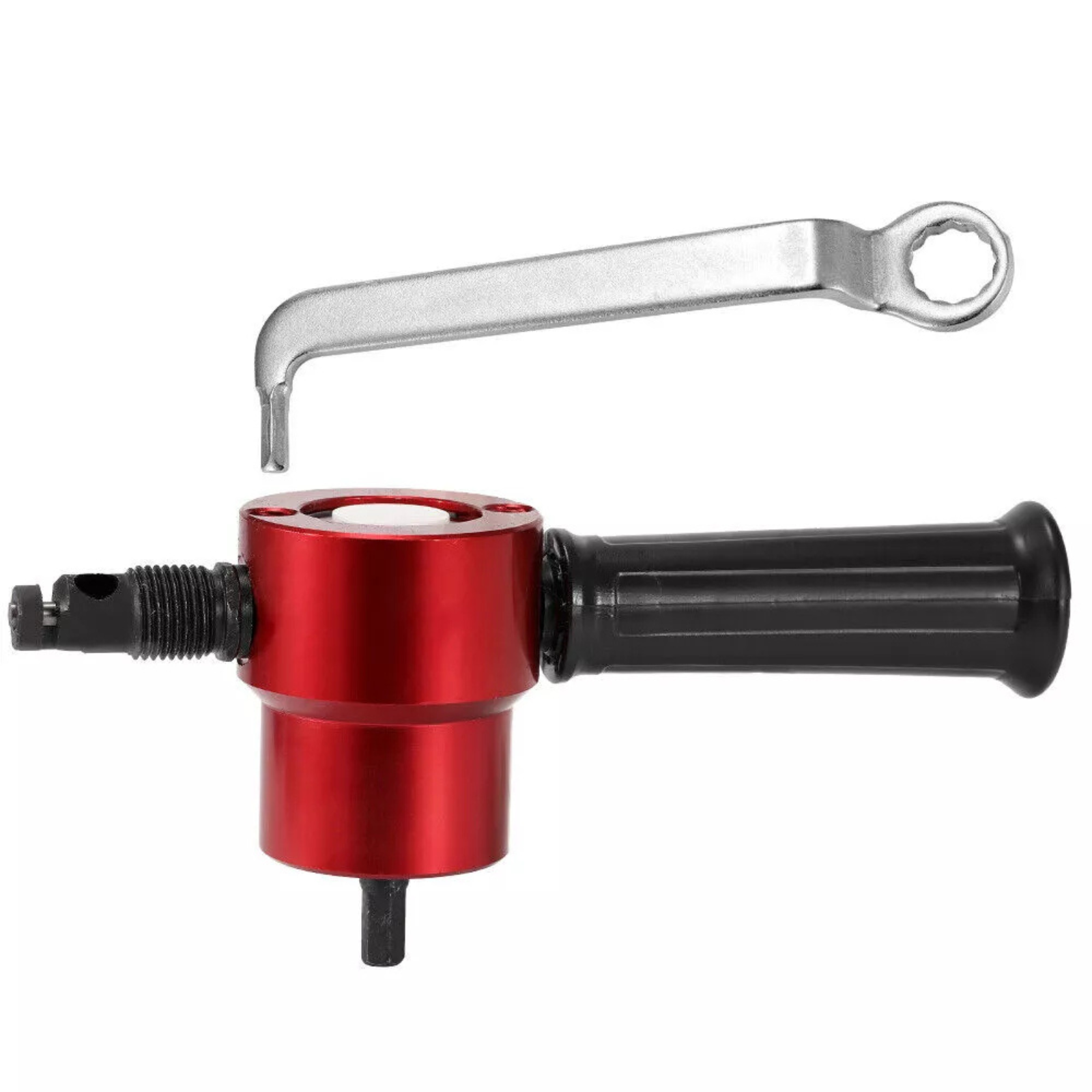 Saw Cutter Drill Attachment 2-Head Electric Sheet Metal Cutting Nibble