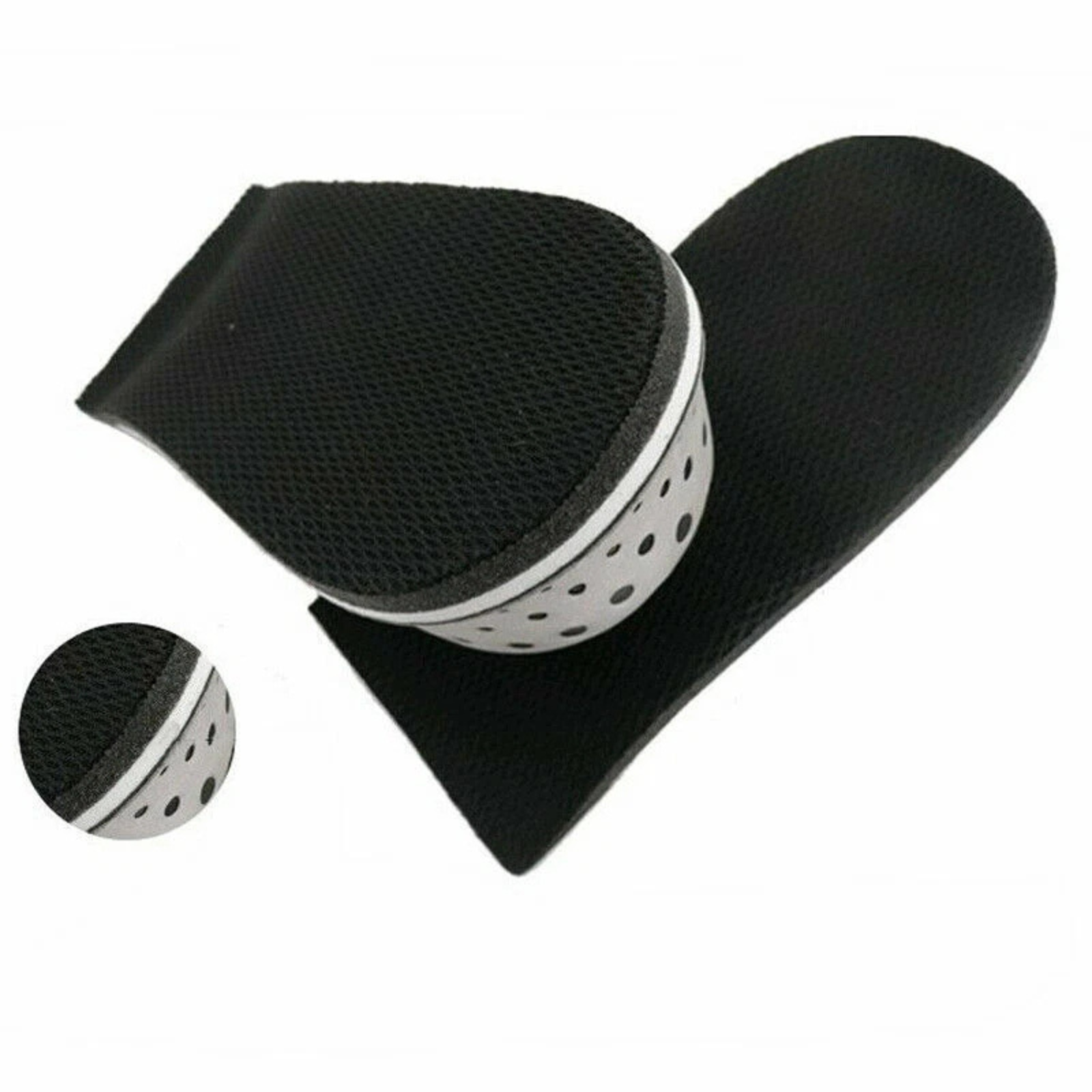 Unisex Shoe Insole Heel Lift Insert 4cm Height Increase Pads