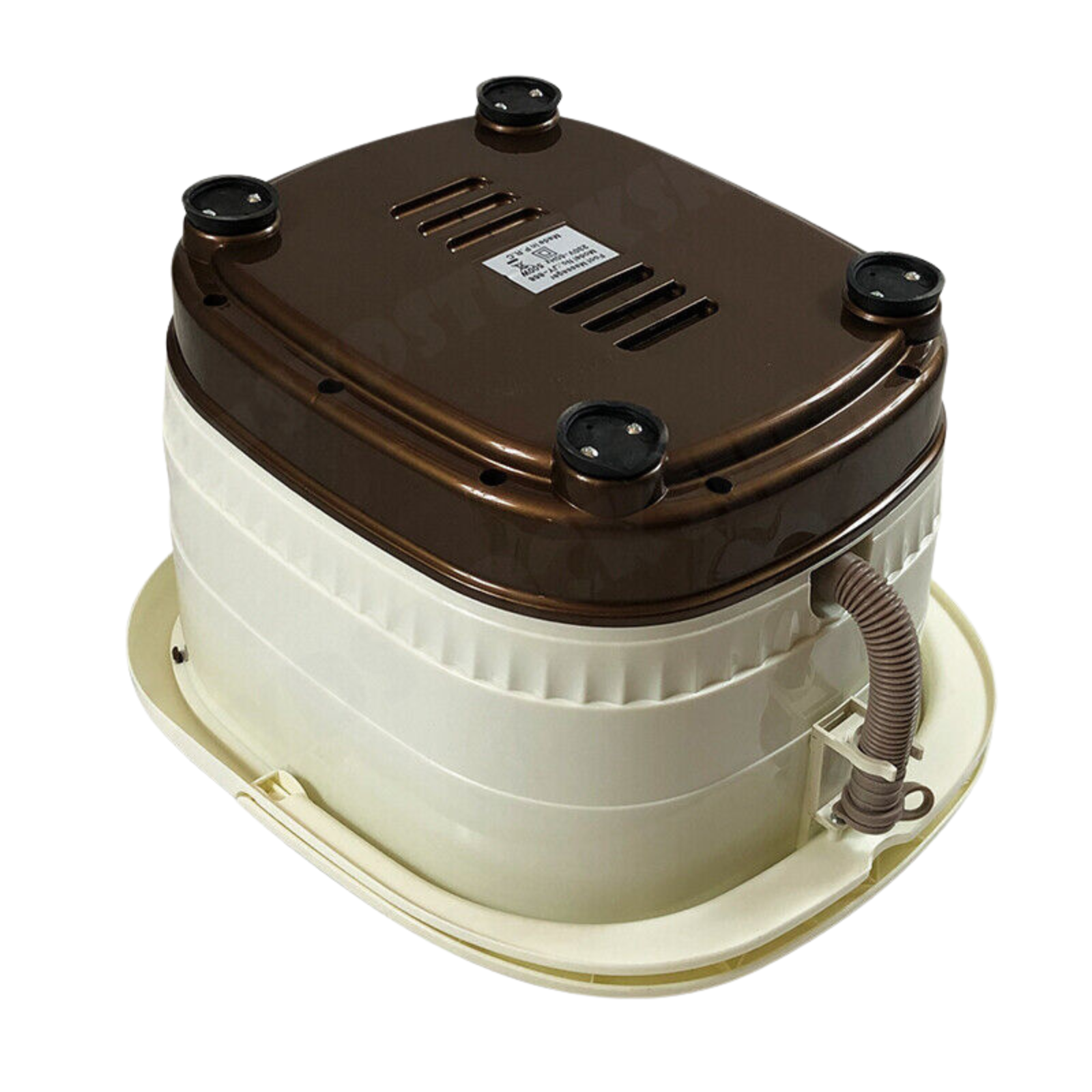 Foot Spa Tub Massager Roller Bubble Footbath Electric Heat Soak Bath