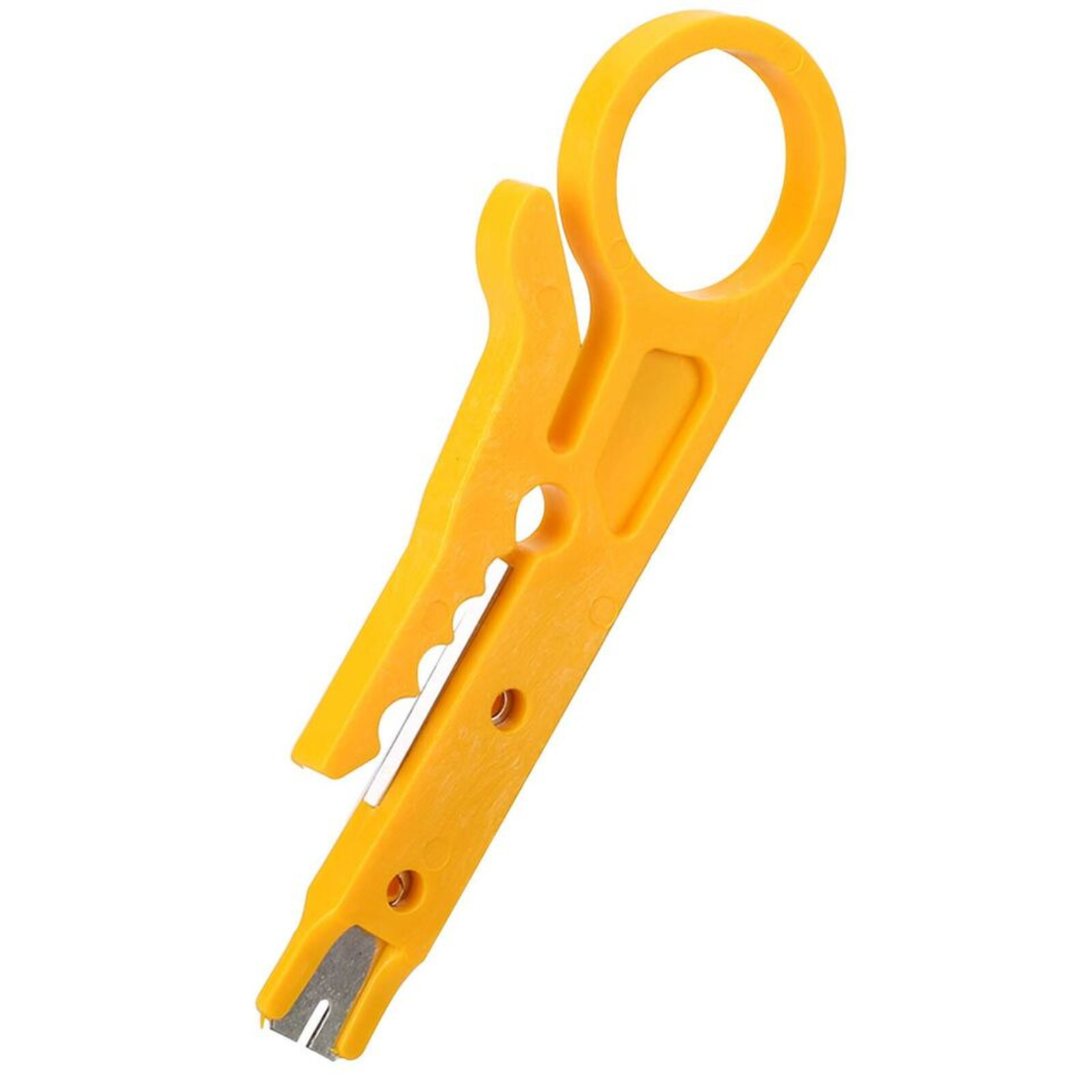 Manual Pliers Cutter Stripper Wire Punch Down Plastic Strip Data Cable 10x