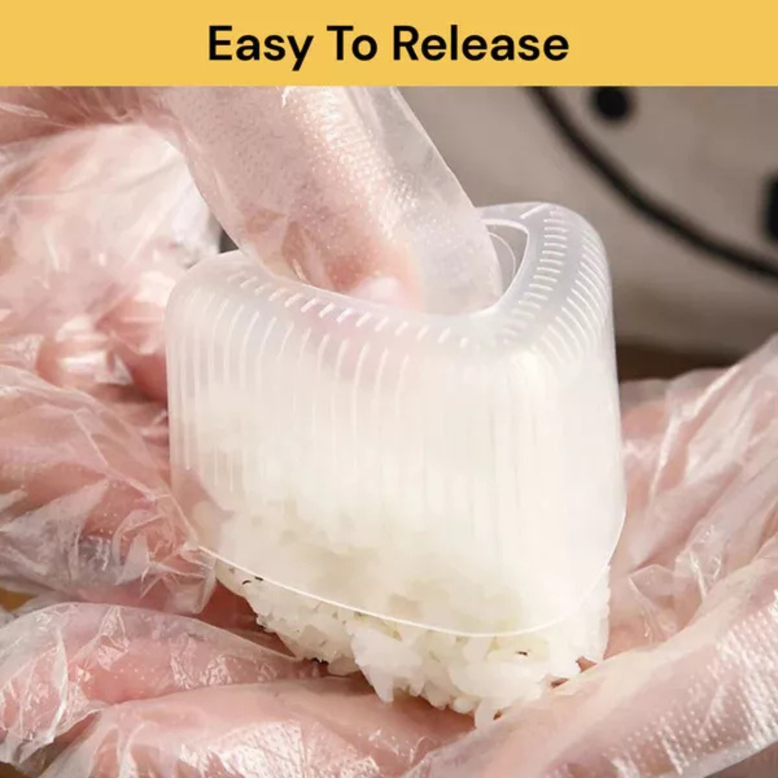 Bento Press Maker Mould Rice Ball Onigiri Mold Sushi Rolls 2x