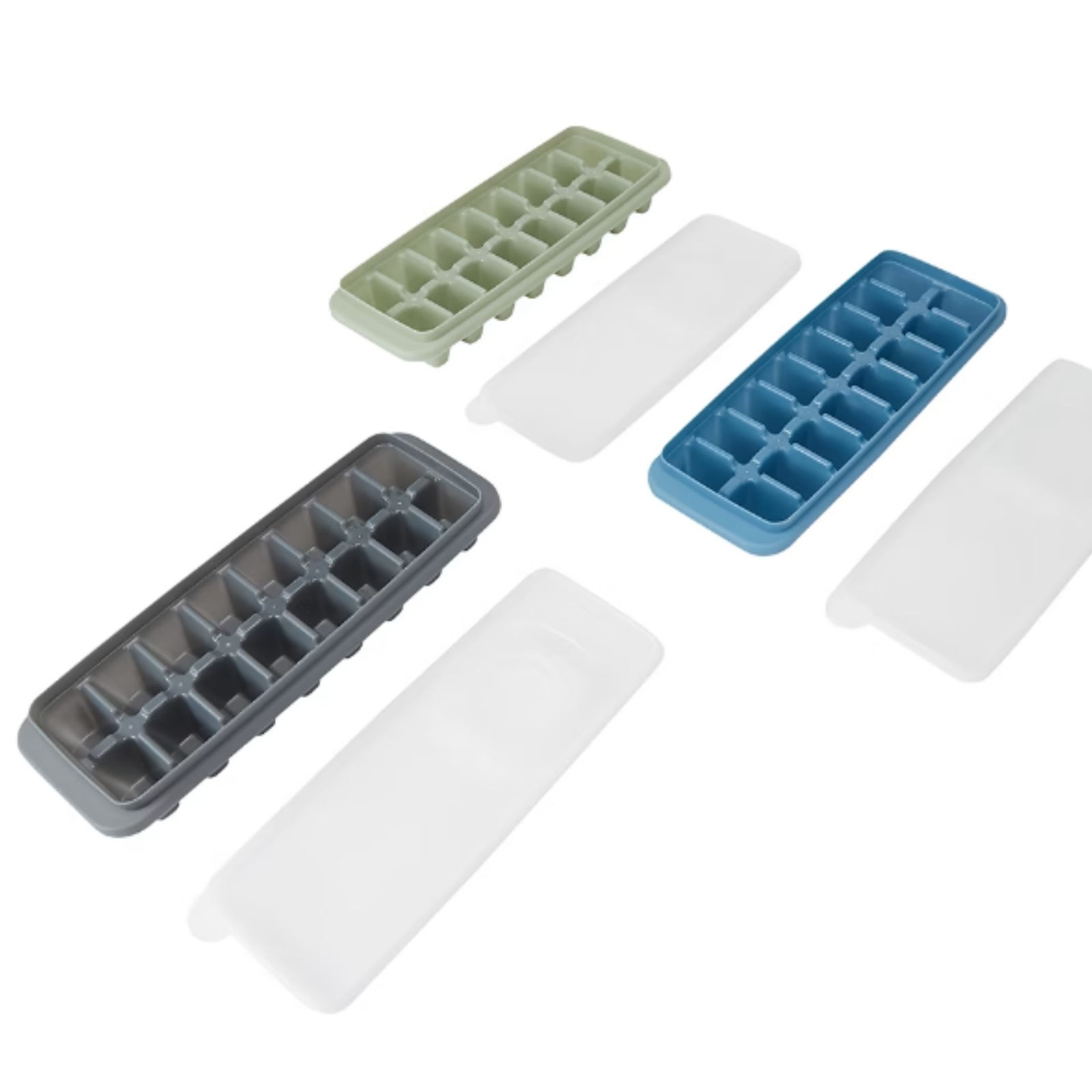 Ice Cube Tray Assorted Ice Cube With Lid Reusable