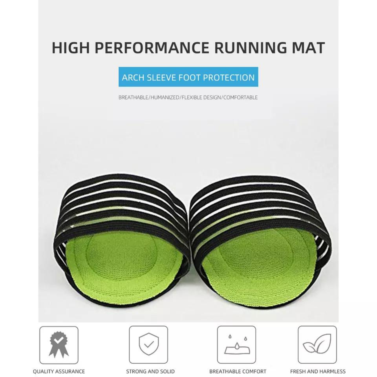 1 Pair Arch Support Shoes Foot Heel Pain Relief Plantar Fasciitis Insole Pads