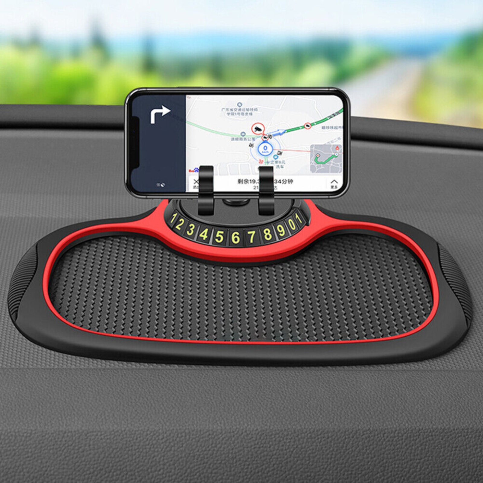 Anti Skid Car Dashboard Sticky Pad Multifunction Anti-Slip Mat Auto Phone Holder