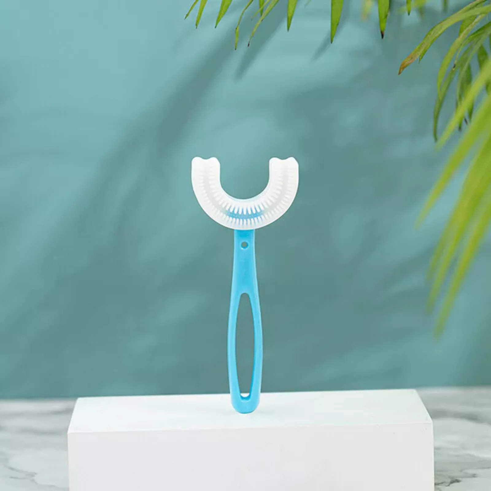 Blue long 6-12years old Teeth Cleaning Kids Children Toothbrush