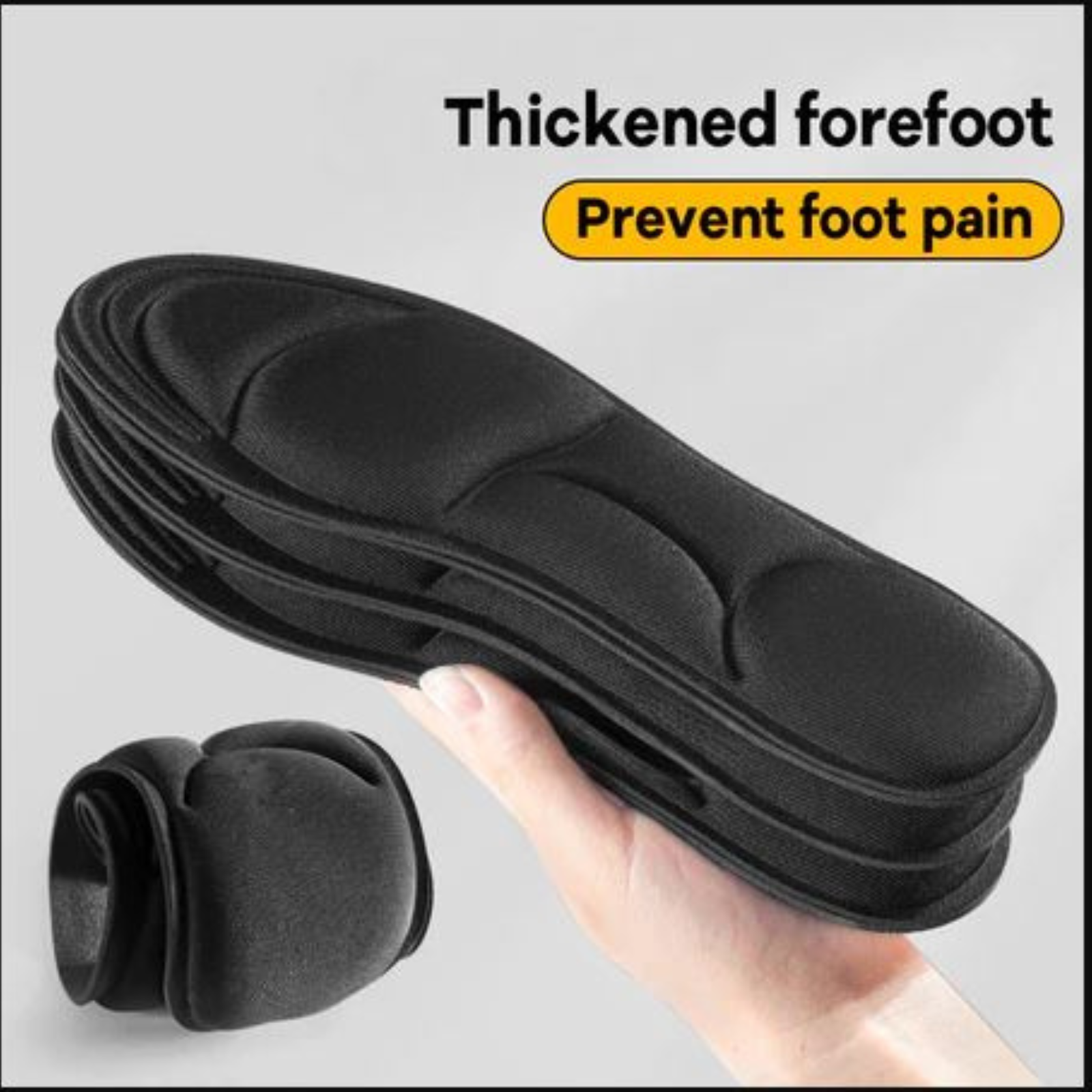 Unisex Sport Insoles Insert Large Size Comfort 1 Pair