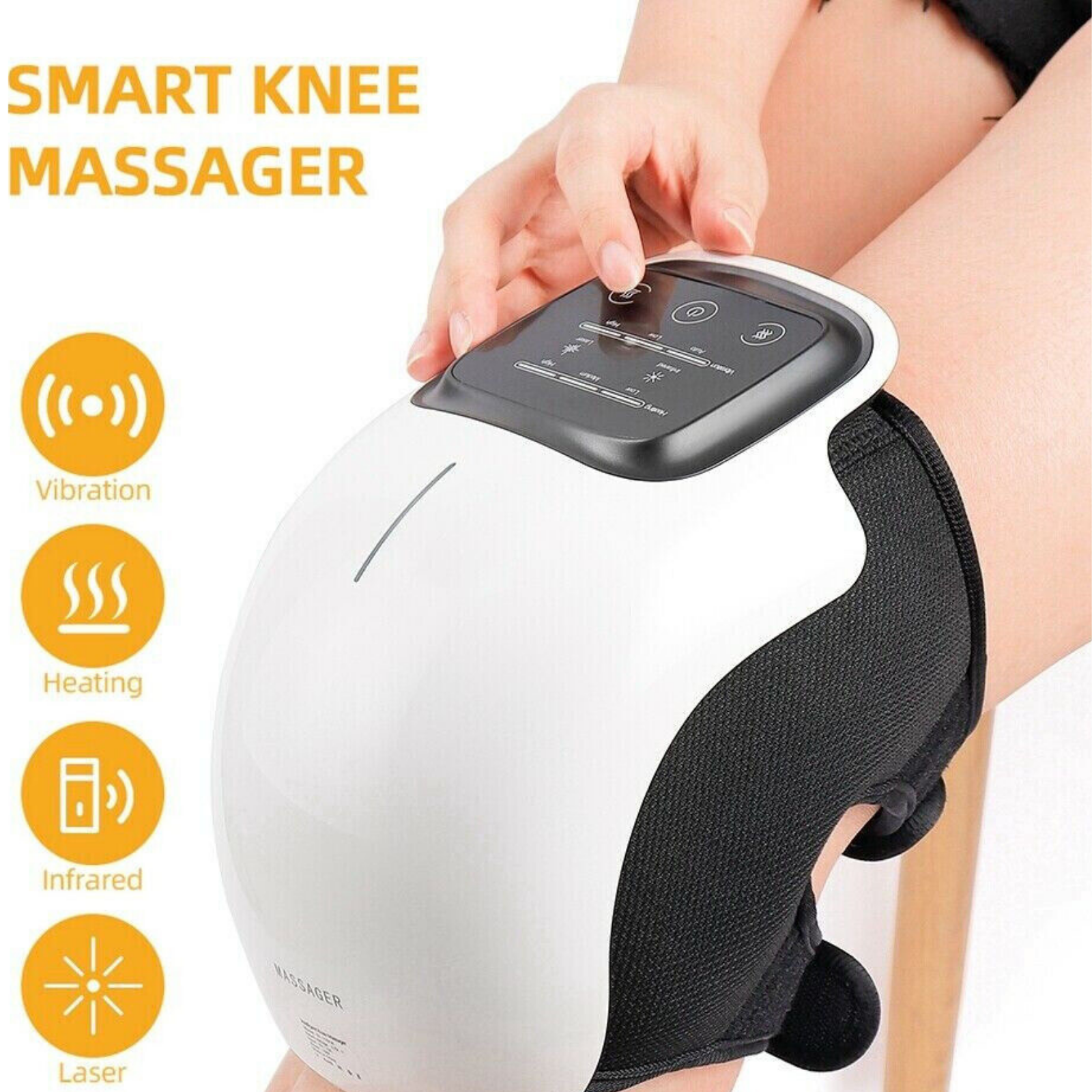 Smart Infrared Heating Therapy Electric Knee Massager Elbow Pain Relief Machine