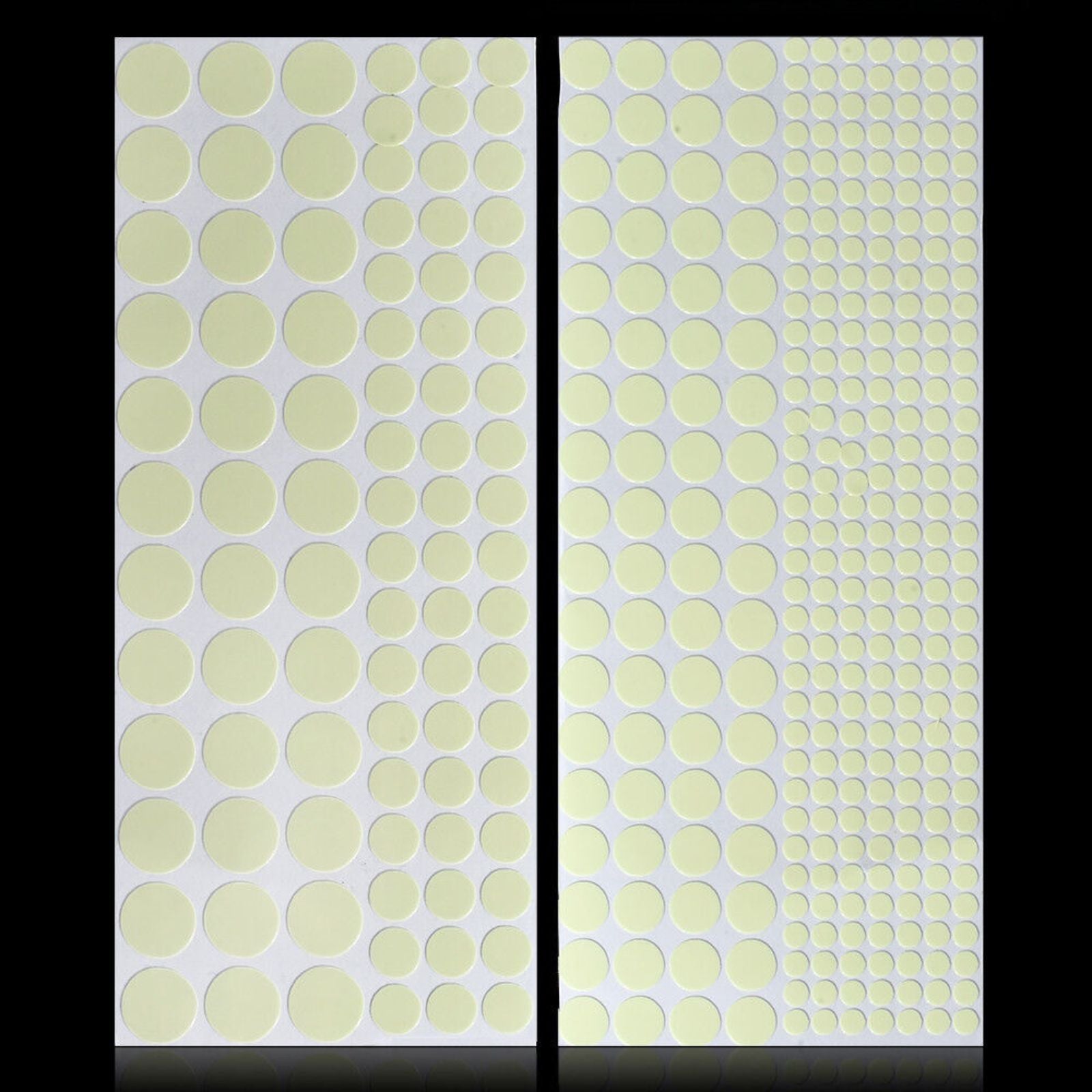 407pcs Glow In The Dark Decal Luminous Dot Wall Sticker Home Room Decor