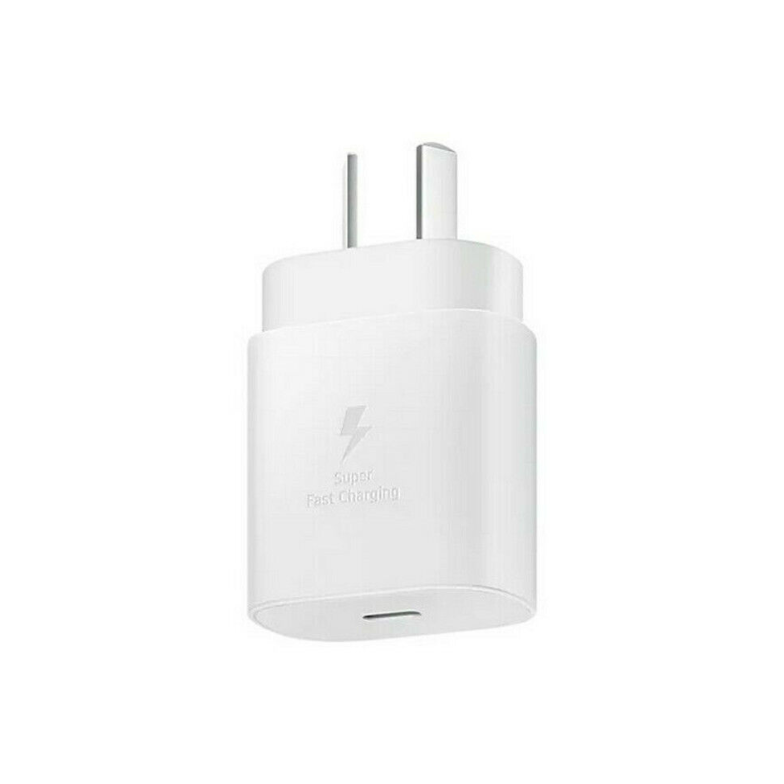 25W Super FAST Charger Genuine Original SamsungNote S8/10/S20/S20/S21+ White
