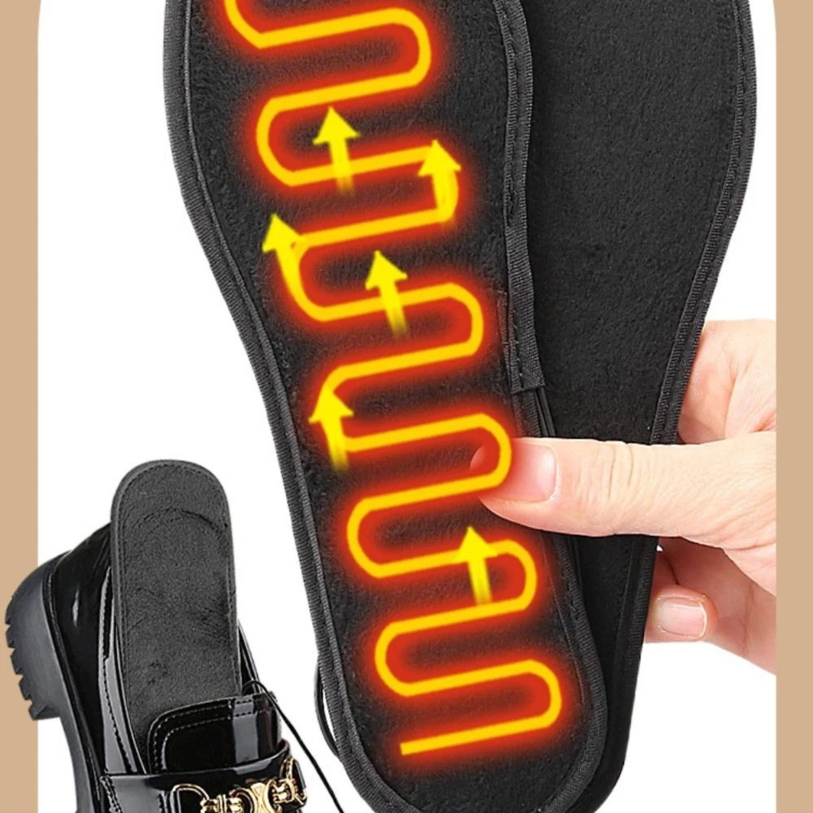 Shoes Pads Foot Warmer Men Women Winter Accessories Heated 43-44