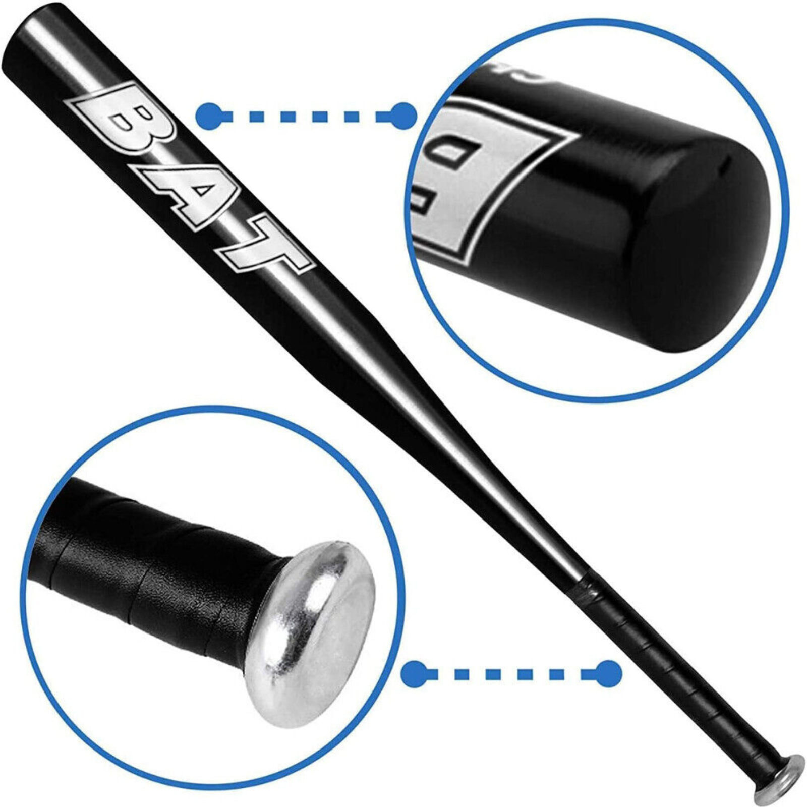 Sports Weapon Ball Aluminium Baseball Bat Safety Defense 32inch 81CM