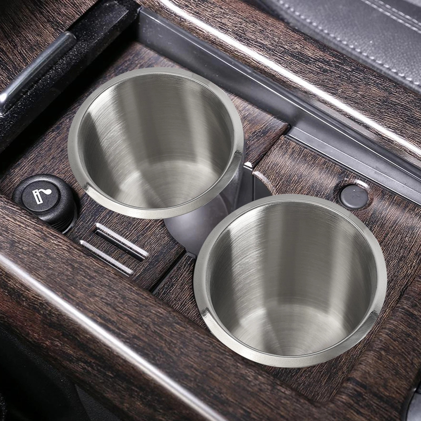 Stainless Steel Drink Cup Holder Durable Mount Accessory