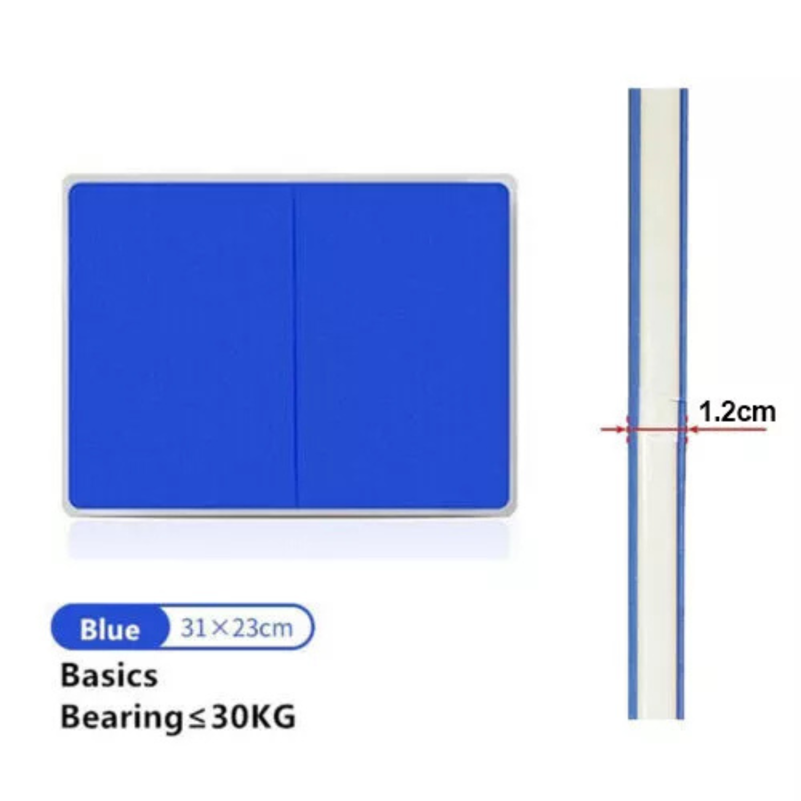 High Strength Blue 1.2cm Taekwondo Break Board Karate Rebreakable Martial Arts