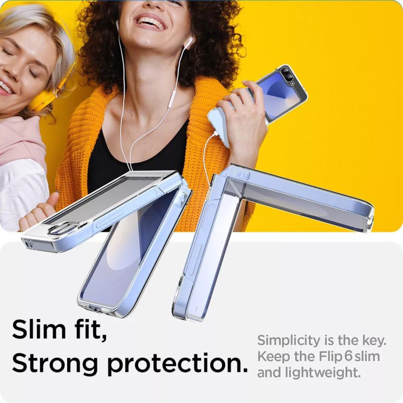 Magnetic Case Cover 5 Samsung Galaxy Z Flip5 5G Clear Magsafe