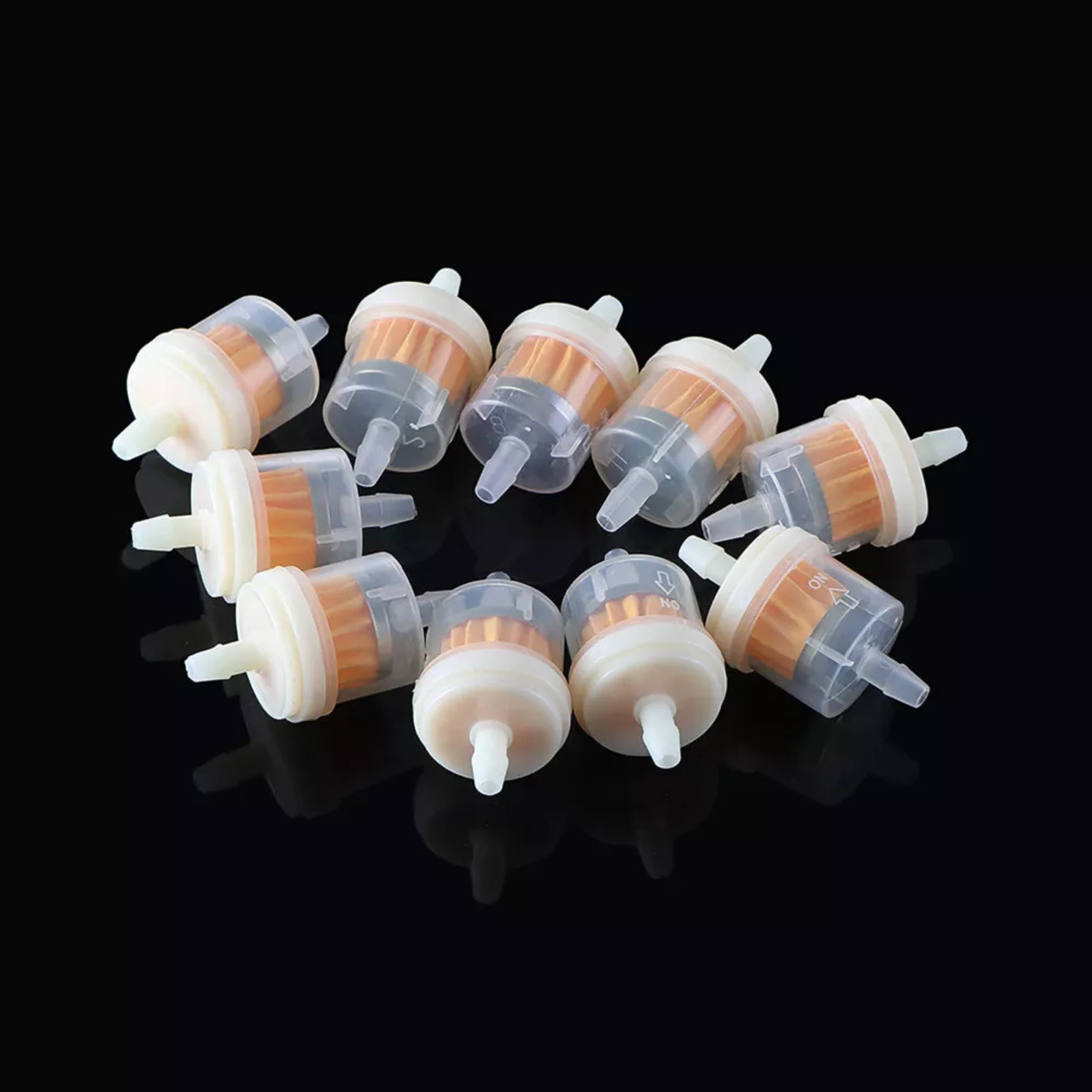 LARGE Car Part Universal 20x Petrol Inline Fuel Filter Fit 6 mm and 8 mm