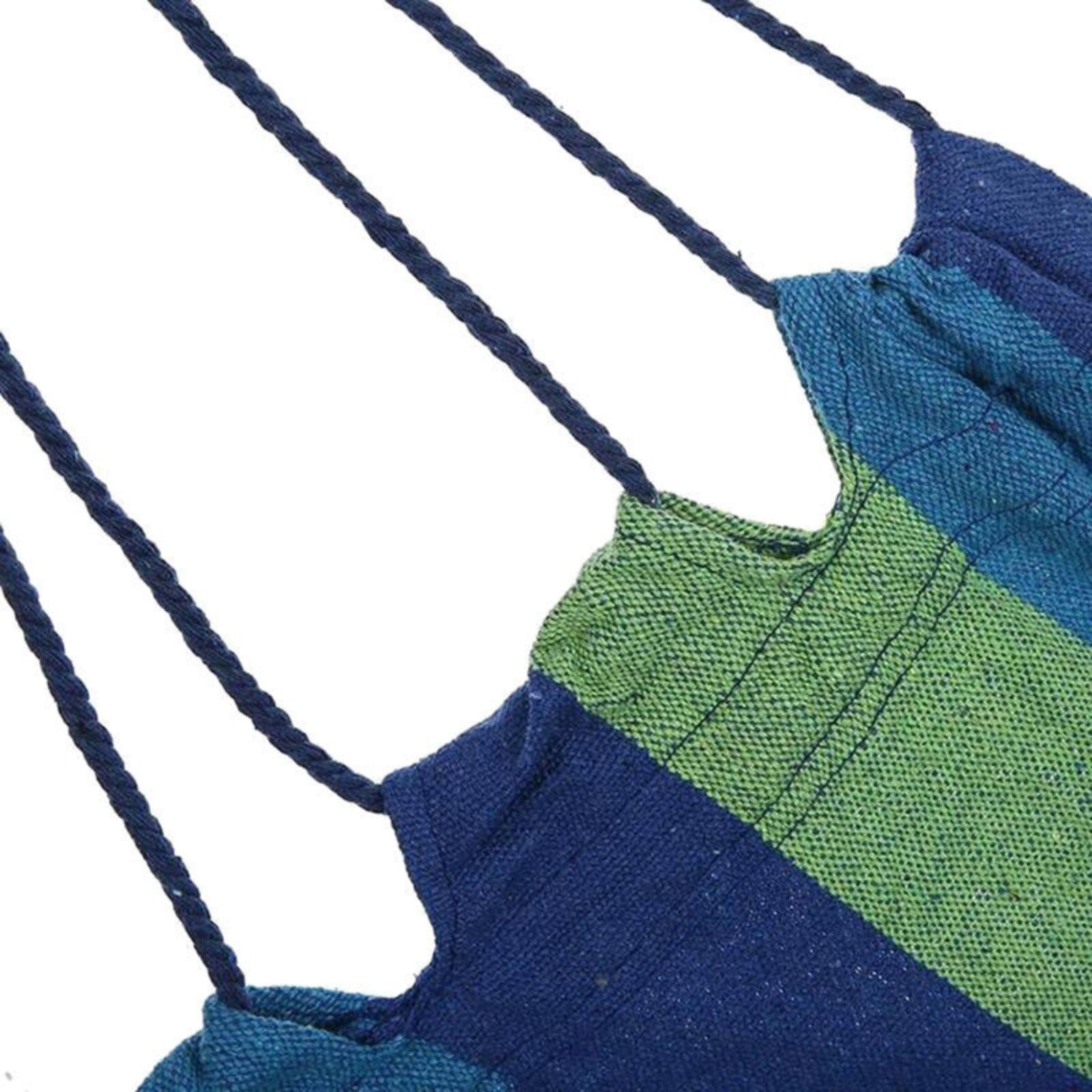 Hanging Soft Hammock Chair Portable Green Outdoor Garden Camping Swing