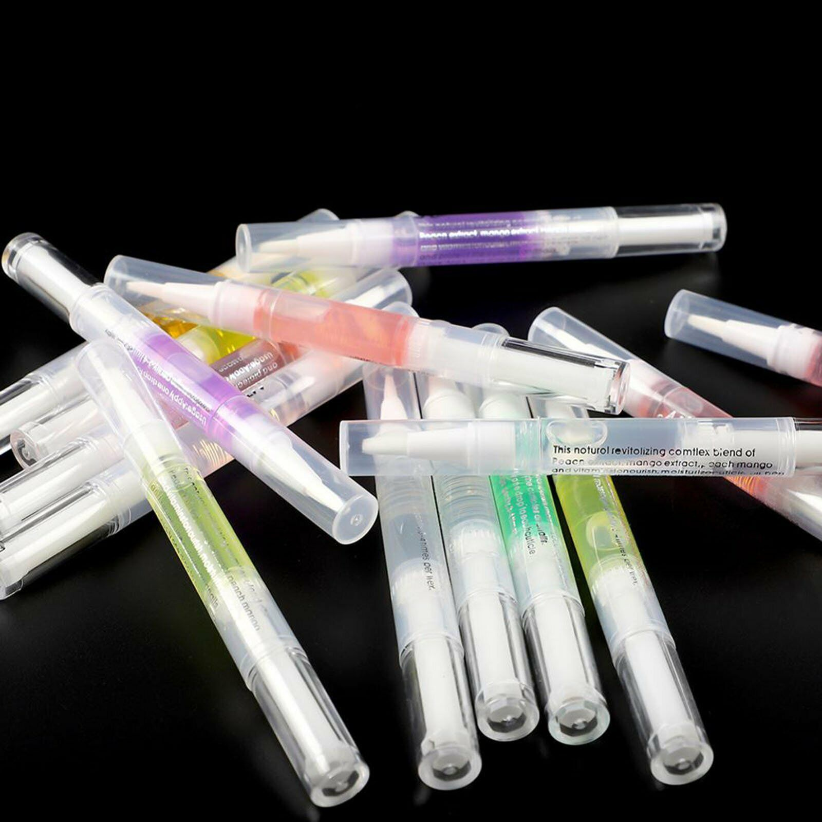 Manicure Repair Pen Oil Care Treatment 12 PCS Nail Cuticle Oil Pen Set Gel Nail