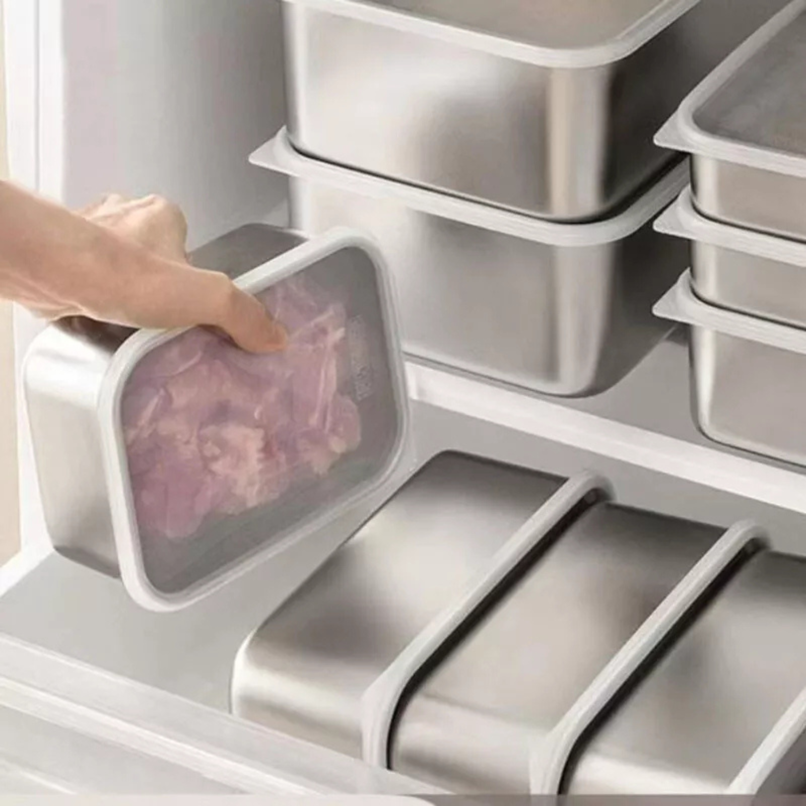 Stainless Steel Food Cover Dome Lid for Freshness and Storage