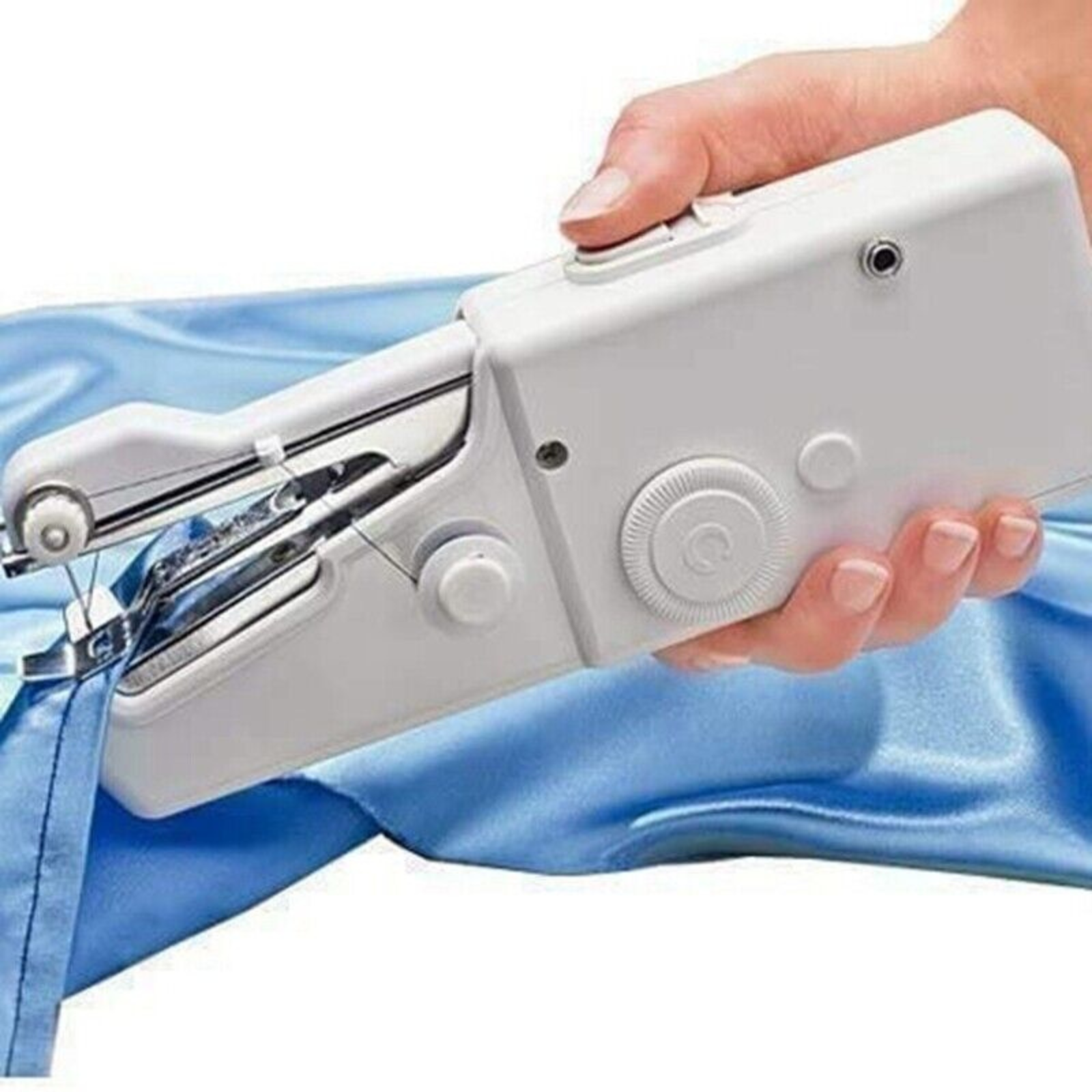 New Portable Handheld Stitch Mini Cordless Sewing Machine Home Clothes