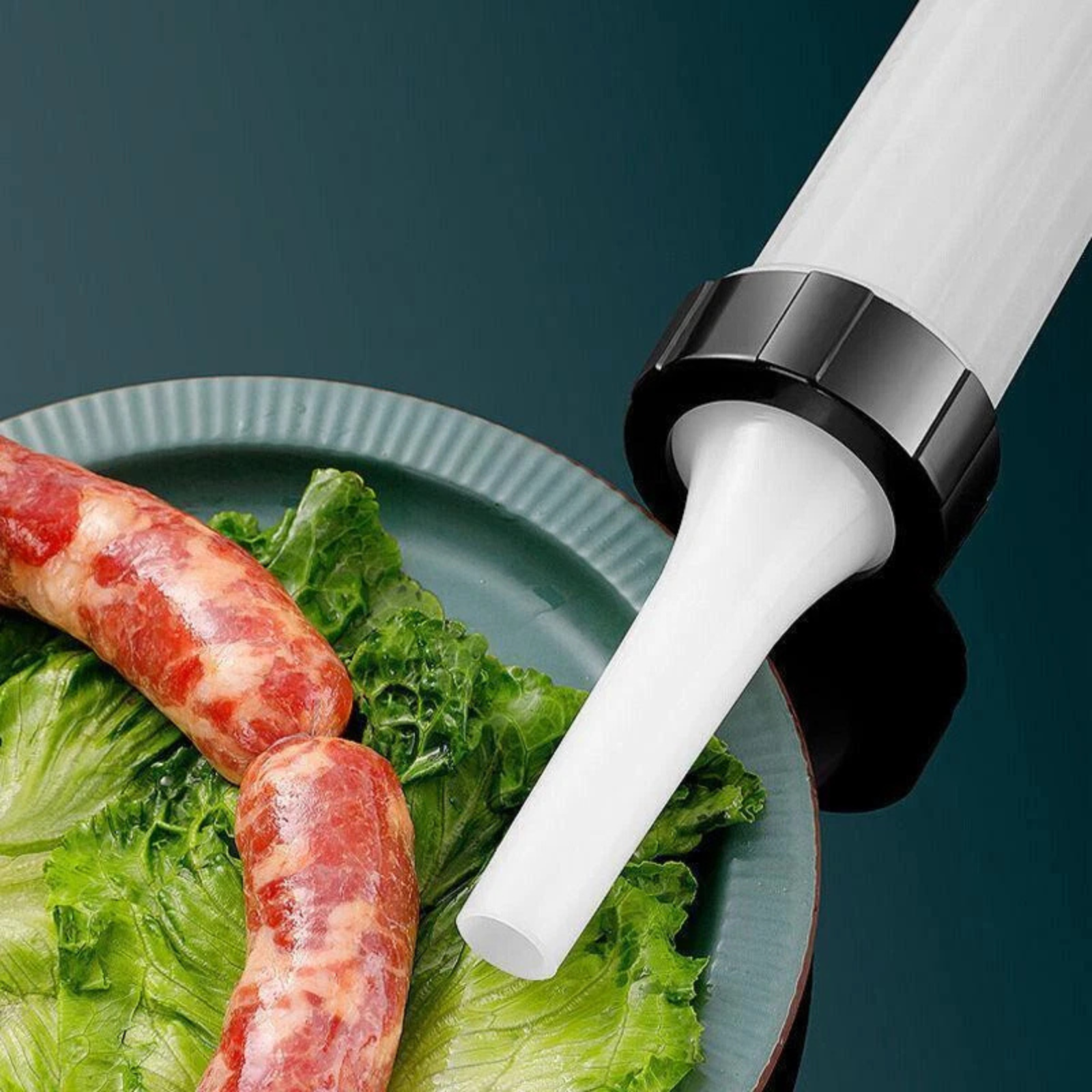 Manual Sausage Machine Meat Filler Stuffer Kitchen Tool Kit