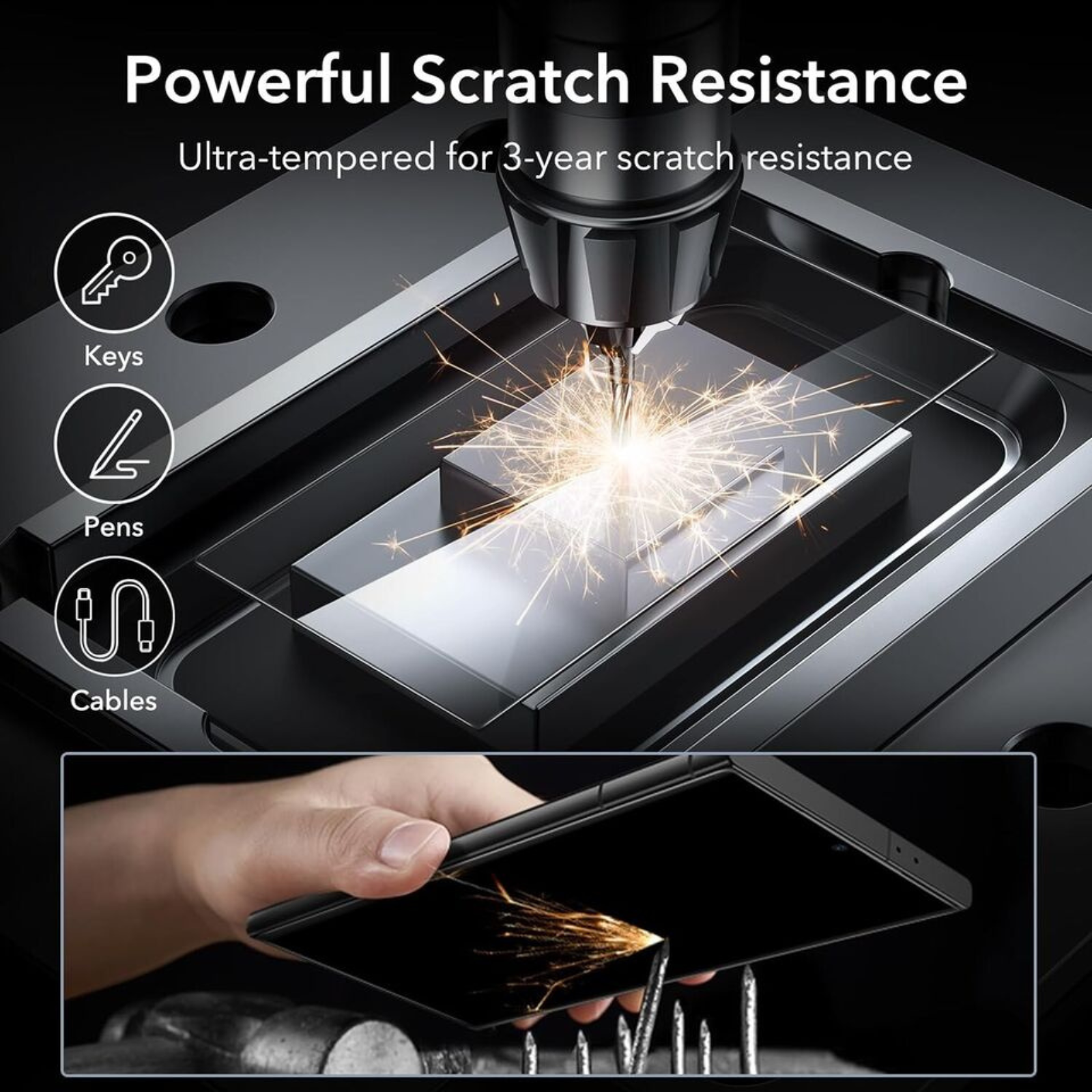 Privacy Screen Protector Tempered Glass For Samsung Galaxy S24 Plus