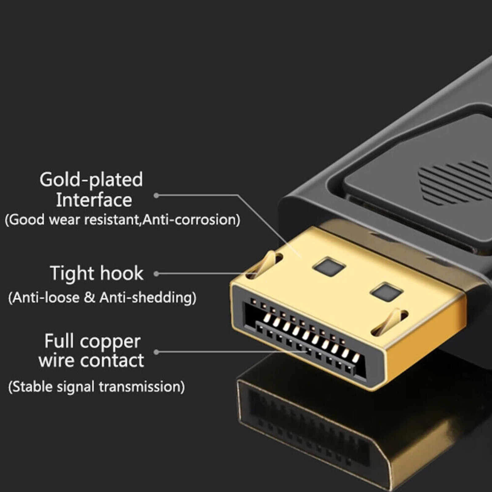 Converter Connector Display Port to HDMI Male Female Adapter 4K Displayport DP