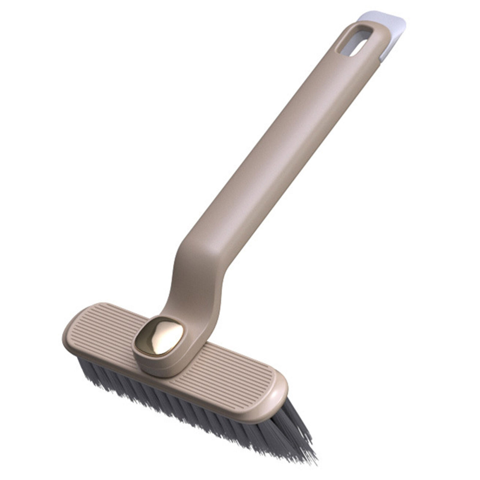 Rotating Crevice Cleaning Brush Multi-Function Shutter Door Window Coffee