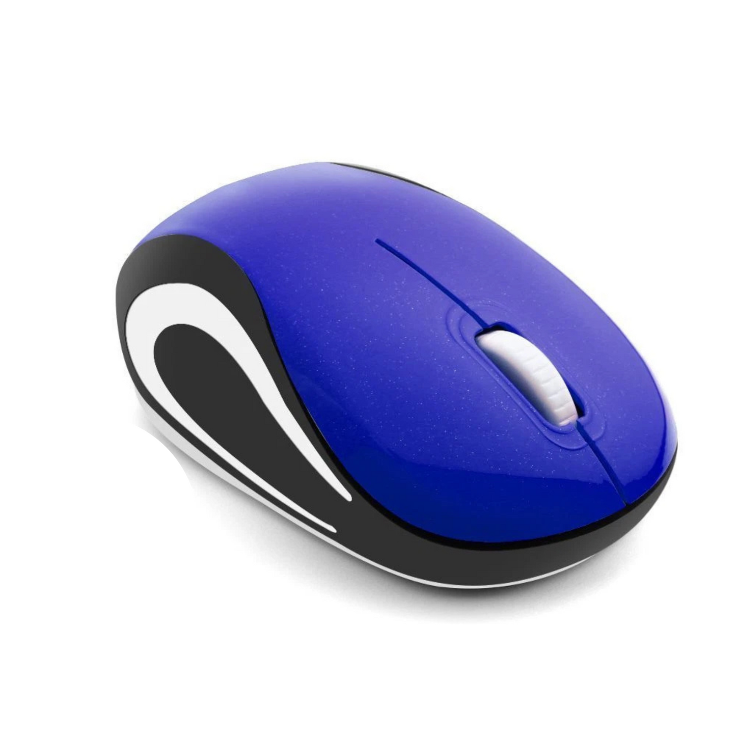 Cordless Optical Mouse Adjustable DPI Wireless Mouse in Blue