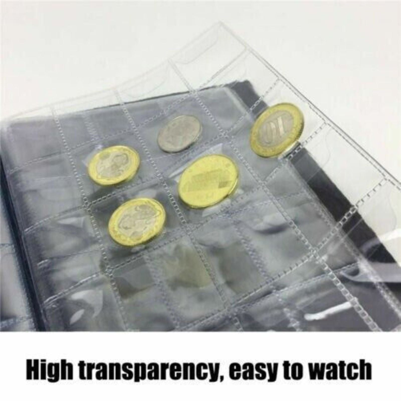 Collecting Money Album Storage 240 Coin Collection Book Pockets