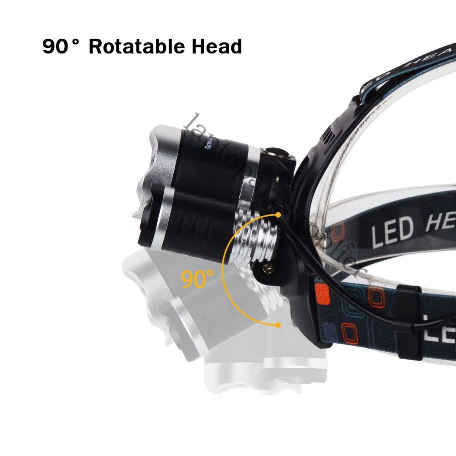 100000lm 3T6 XML LED REchargeable Headlight Head Torch Flashlight