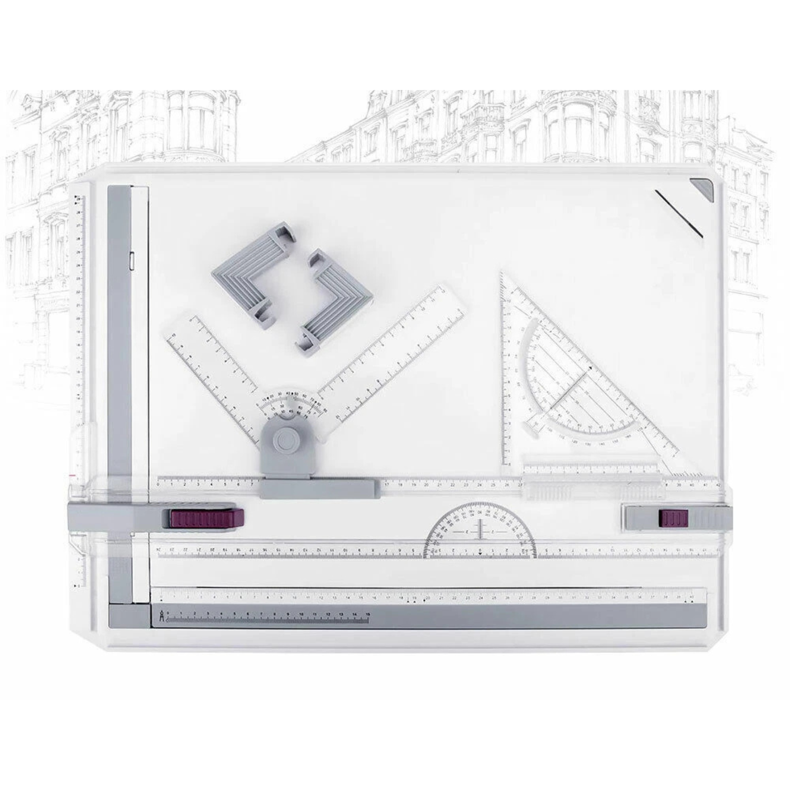 PRO A3 Drawing Board Table Parallel Motion Design Artist Drafting Workstation
