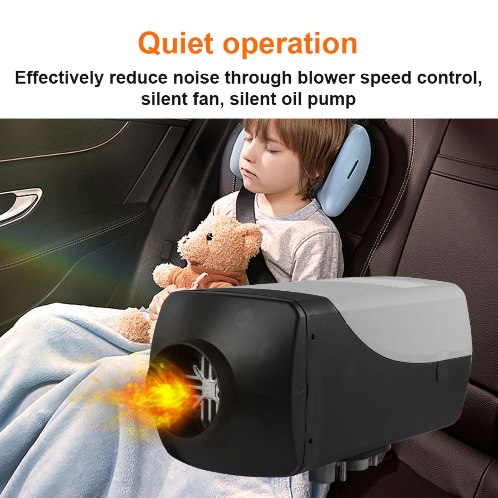 Caravan Motorhome RV Remote Control Thermostat Air Heater Tank Diesel 12V 5KW