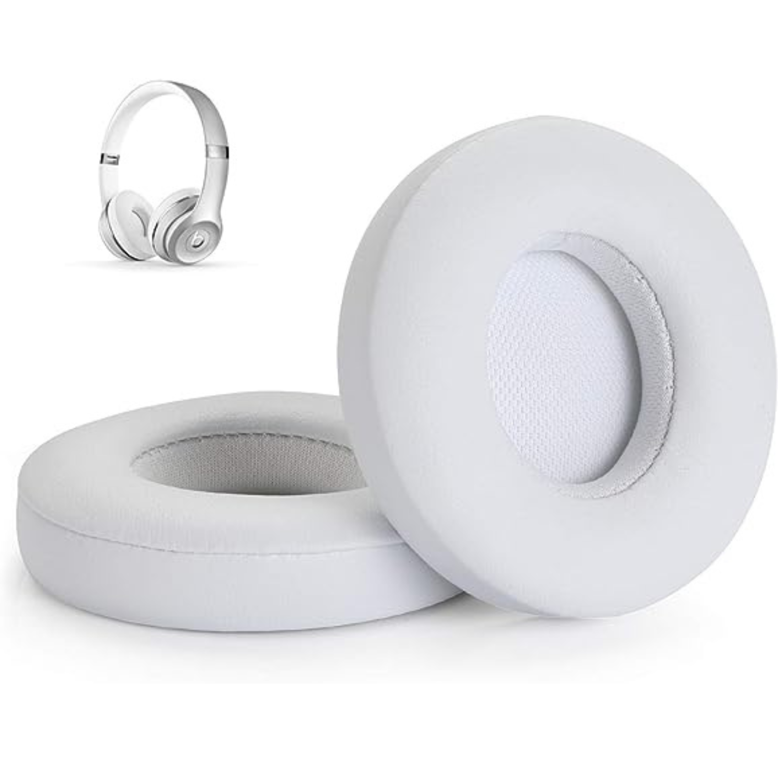 Studio 2.0 3.0 Wired Wireless New Soft Replacement Ear Pads For Beats White