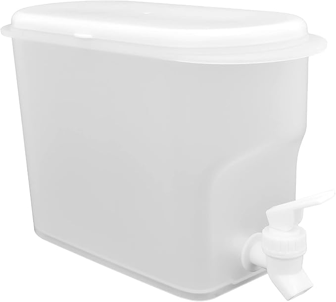 3.5L Beverage Drink Dispenser Water Jug Tap Refrigerator Lemonade Container