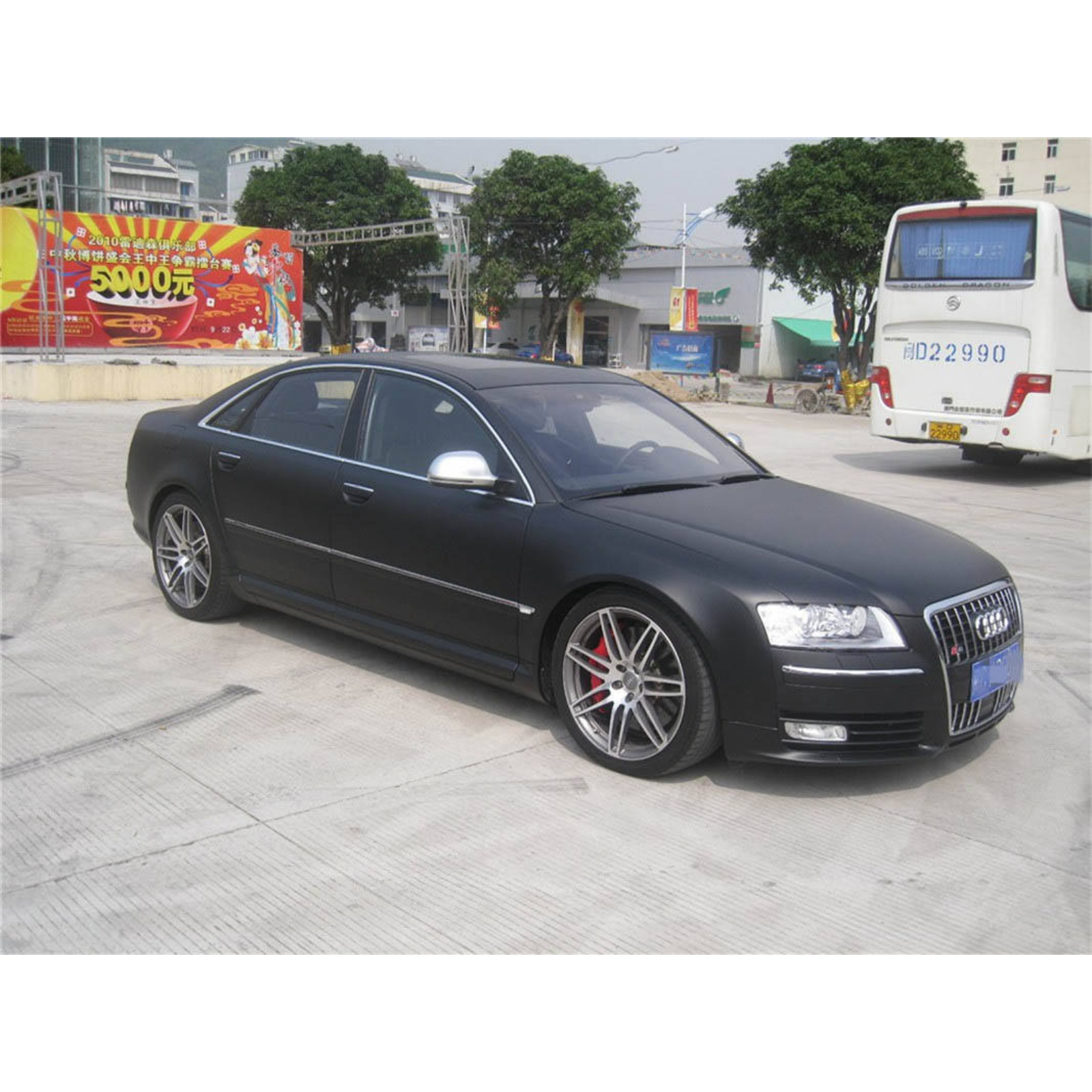 Air Release Vinyl Wrap Matte Black Car Vinyl Wrap Sticker Film 152xm x 50cm