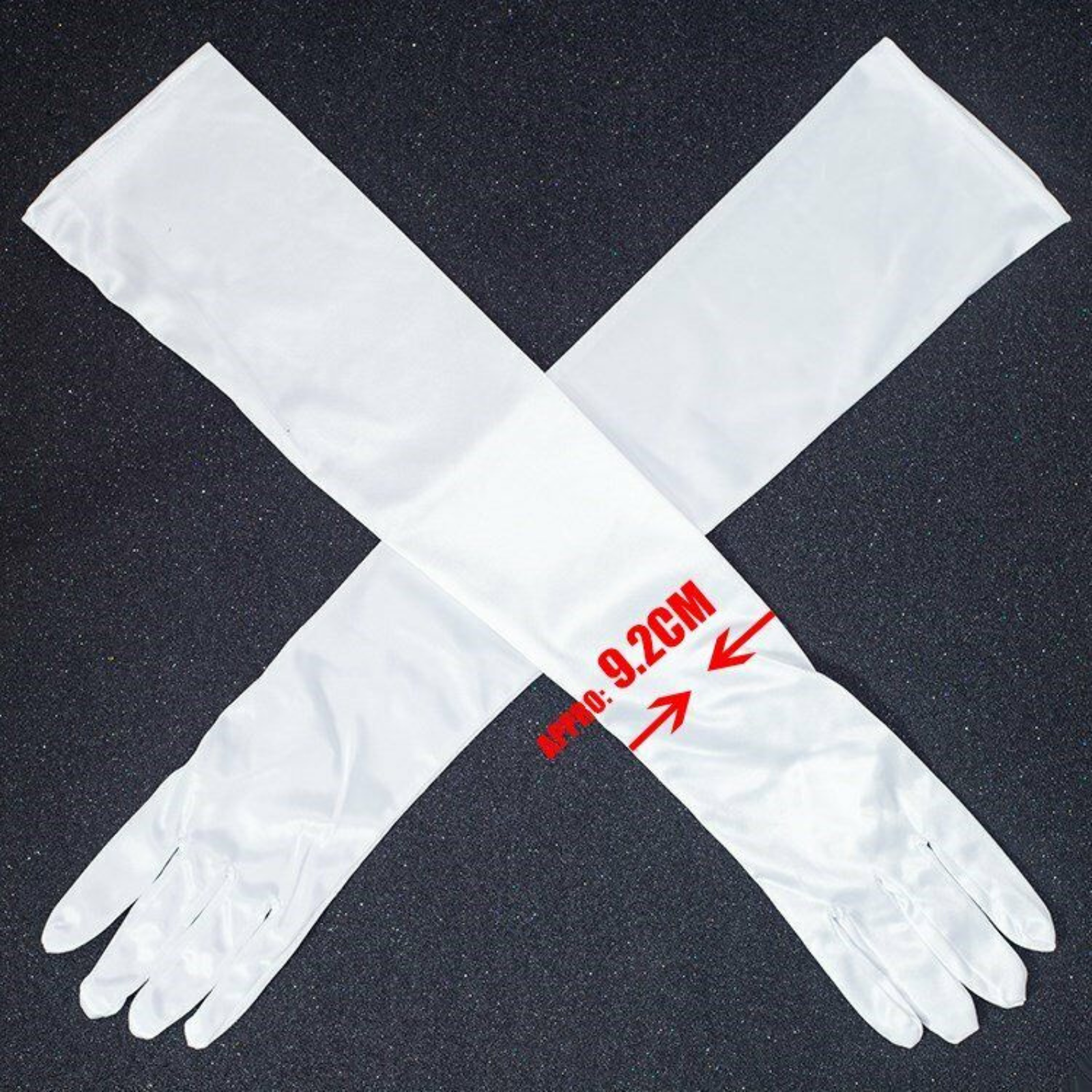 White Womens Glove Prom Wedding Ladies Long Satin Gloves Opera Costume