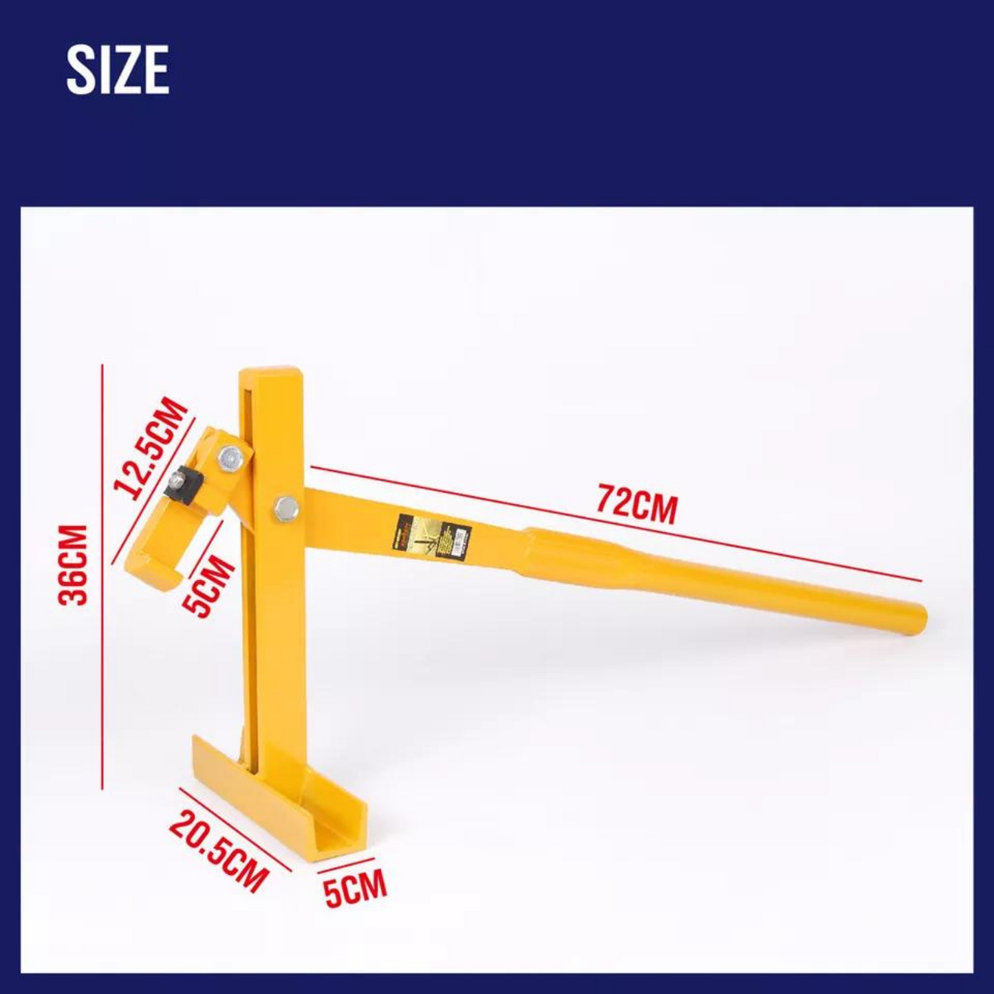 Farming Tool Steel Pole Fencing Remover Fence Post Lifter Puller Star Picket