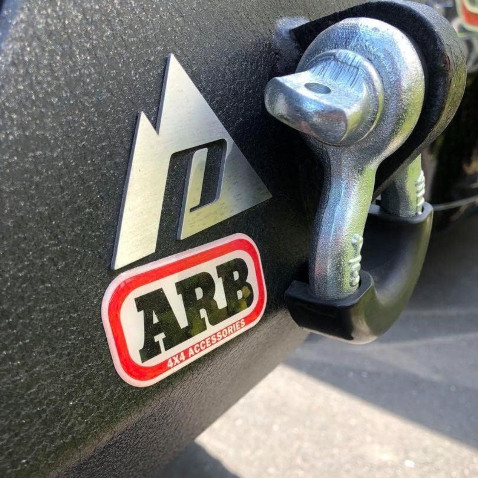 Large Sticker Badge ARB Domed Decal Canopy Roof Rack Bubble Resin Bull Bar