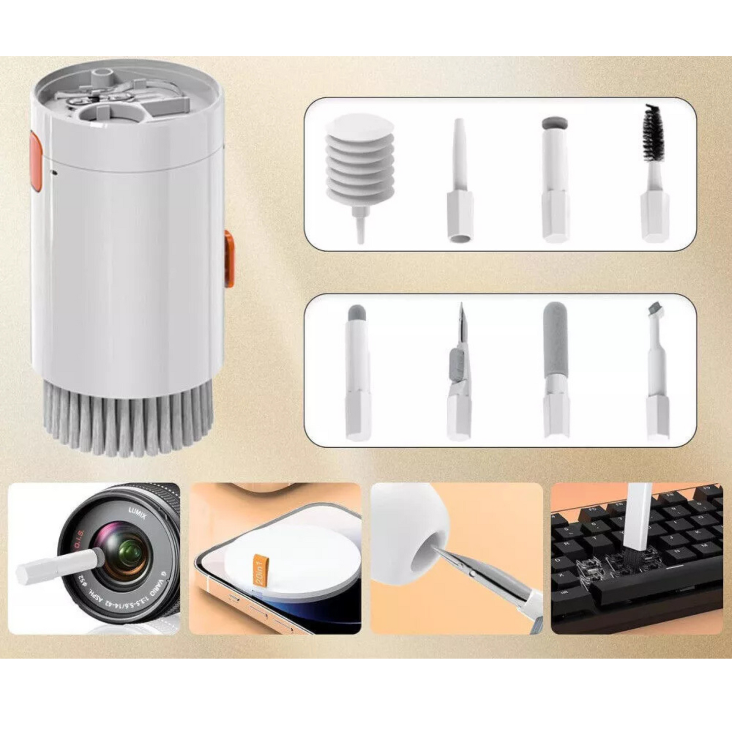 IPad Phone Cleaning 20 in 1 Electronic Cleaning Kit Multi-Tool Cleaner Kits