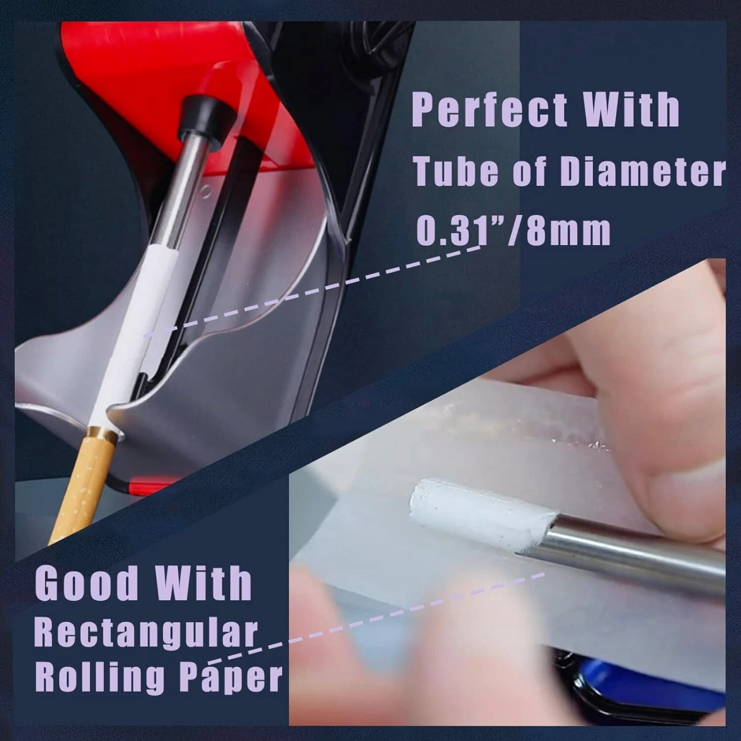 Machine Rolling Automatic Tobacco Easy Cigarette for and Quick Use