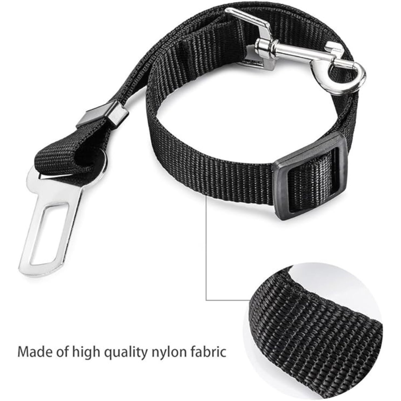 Adjustable Pet Puppy Safety Vehicle Harness Leashes Clip Car Dog Seat Belt