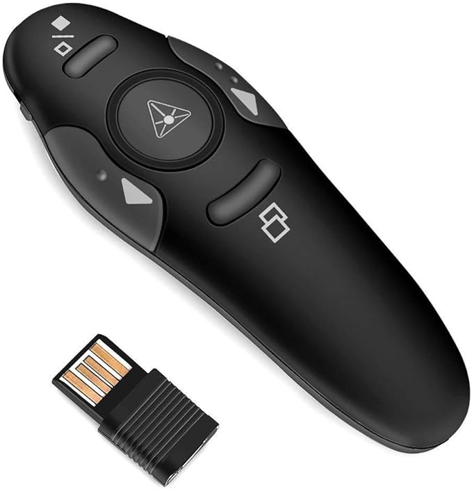 Laser Pointer Presentation Remote Wireless Presenter PowerPoint Mouse Clicker