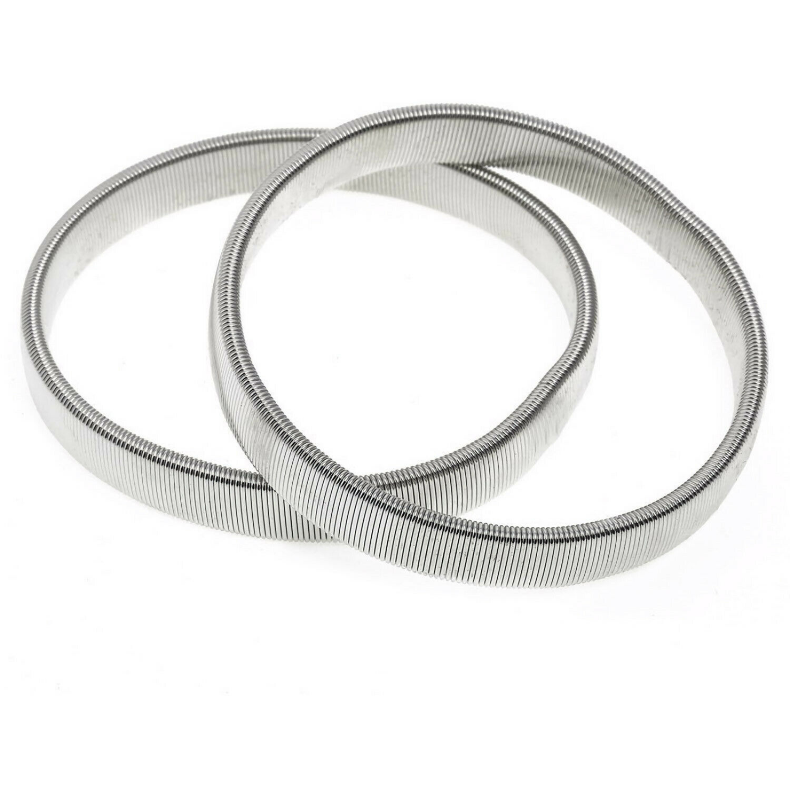 1 Pair Silver Elastic Armbands Shirt Sleeve Holders Men Ladies Gift Fashion